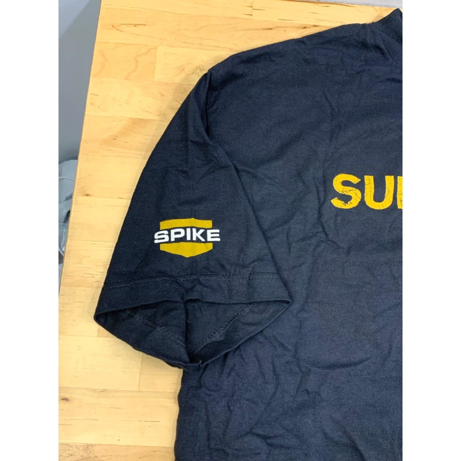 Vintage VINTAGE The Ultimate Fighter Spike TV Promo Shirt Mens XL Black UFC MMA Alstyle Apparel & Activewear T-Shirt (Crew Neck, Short Sleeve) Size US XL / EU 56 / 4 - 4 Thumbnail