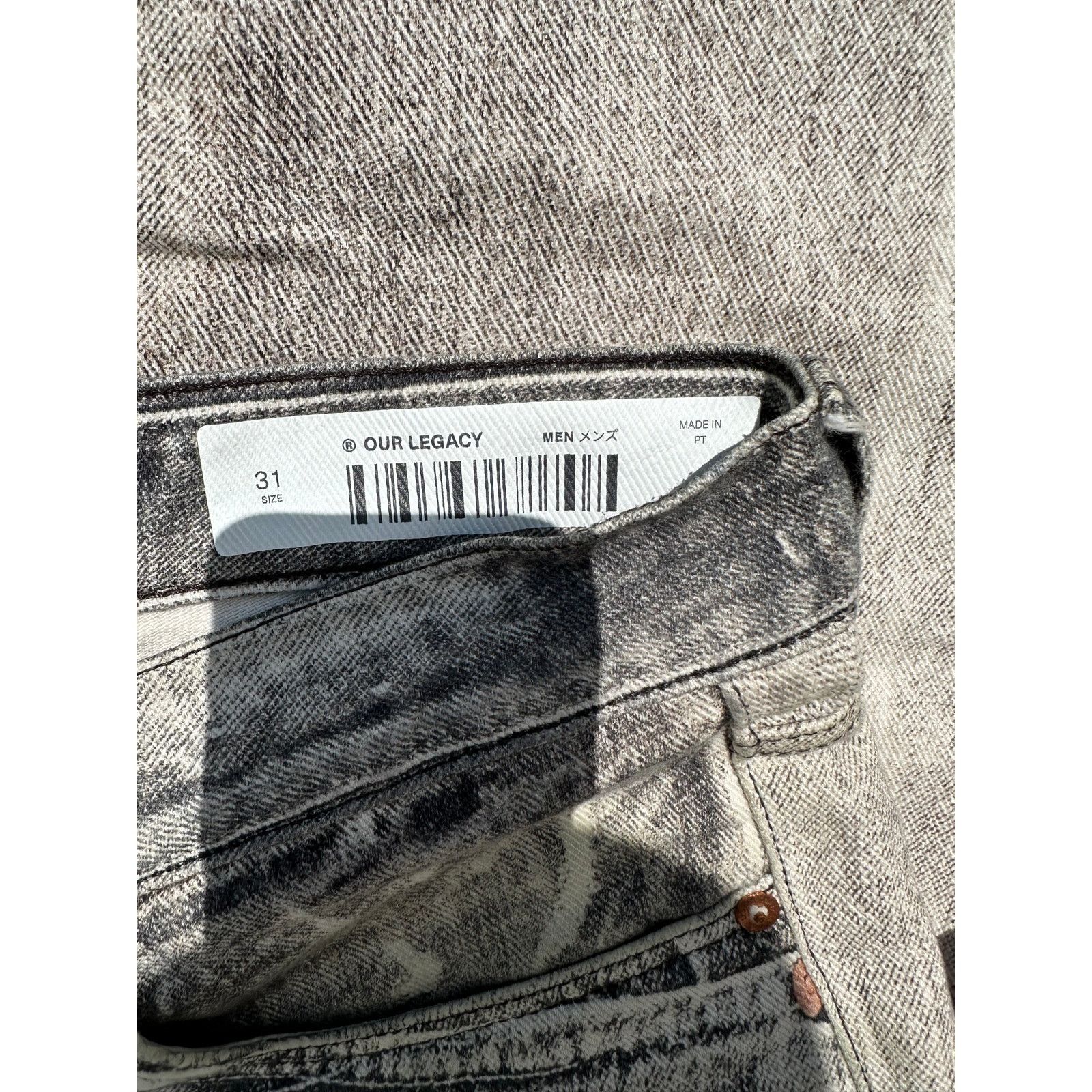 Our Legacy Our Legacy Third Cut - Gray Size US 33 - 5 Thumbnail