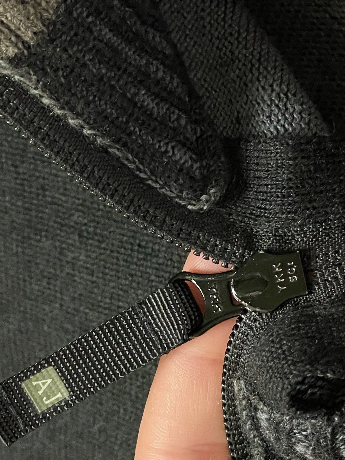 Armani Y2K Avant Garde Style Armani Jeans 1/3 Zip Striped Sweater Size US XL / EU 56 / 4 - 10 Thumbnail