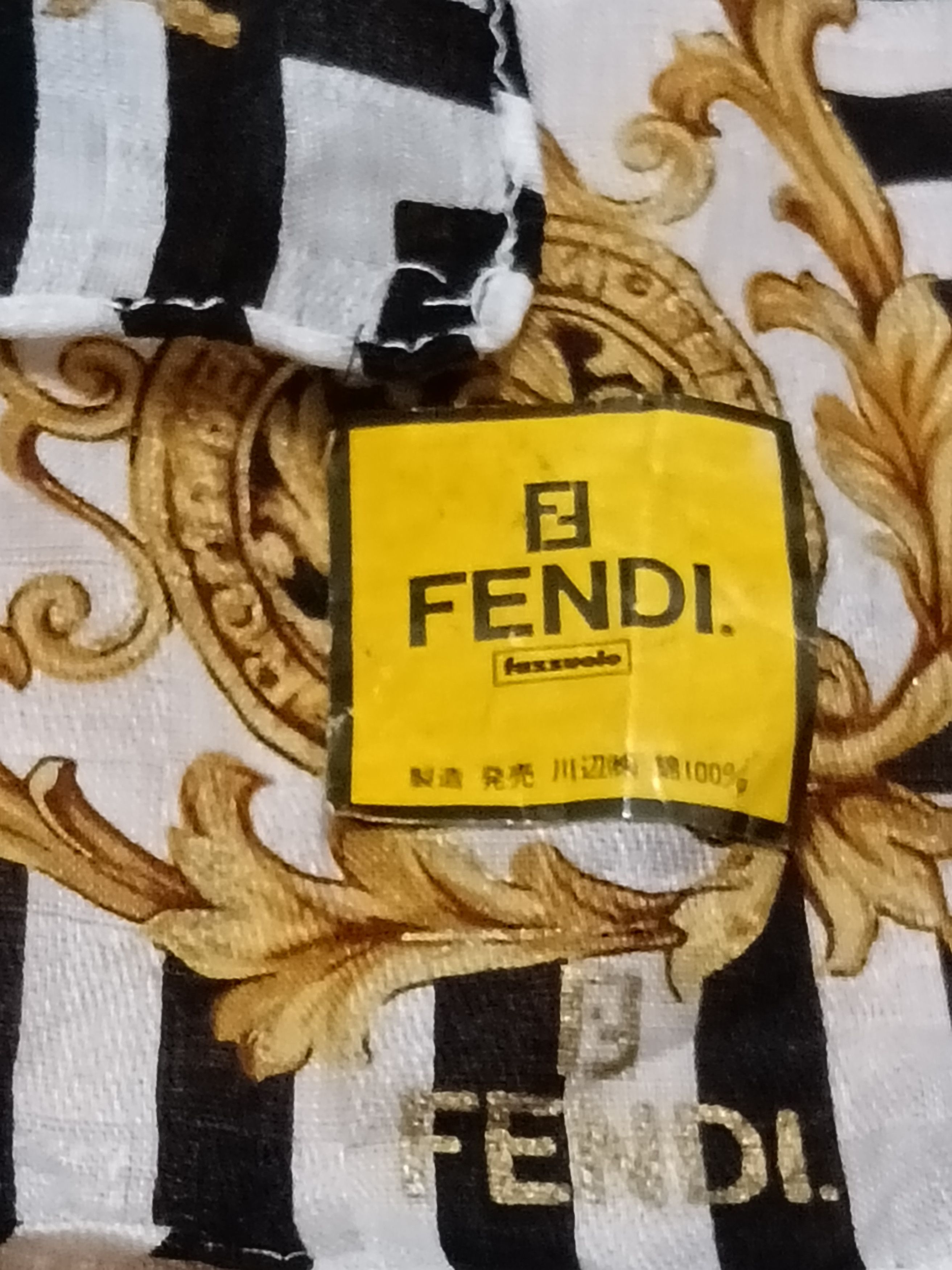 Fendi FENDI HANDKERCHIEF Size ONE SIZE - 2 Thumbnail