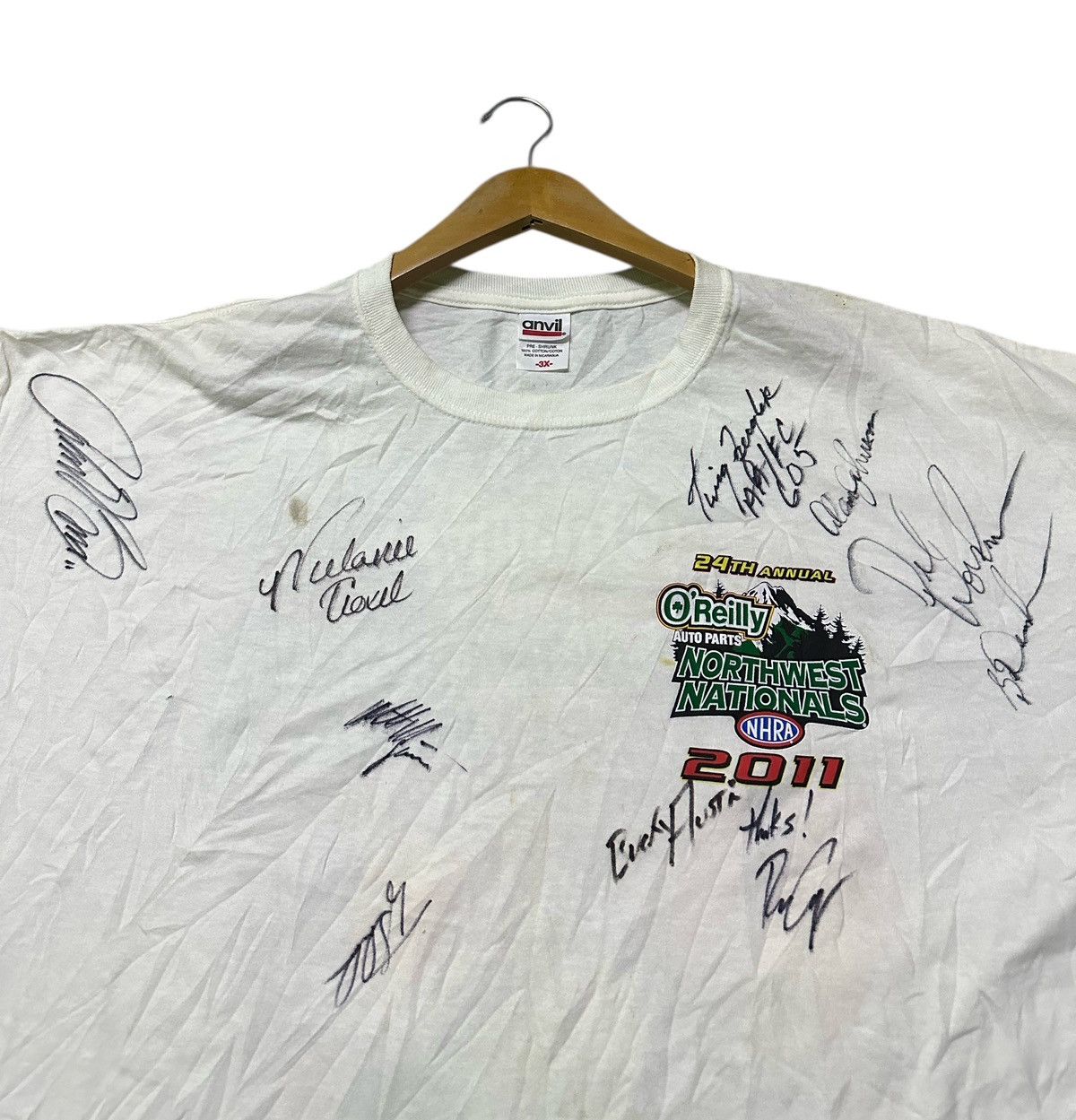 Anvil 2011 NHRA 24th anual O’reilly auto part northwest national Size US XXL / EU 58 / 5 - 6 Thumbnail