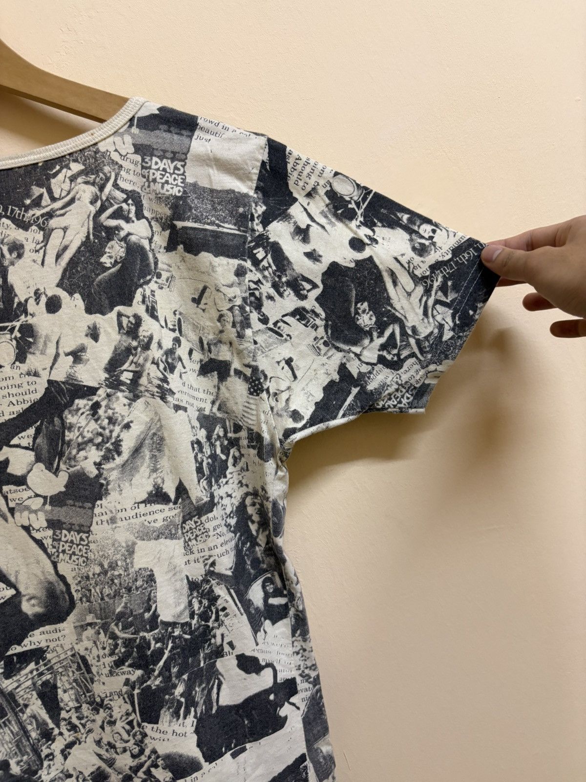 Band Tees Vintage Rare 1996 Woodstock Band Music Festival Fullprint Size US S / EU 44-46 / 1 - 13 Thumbnail