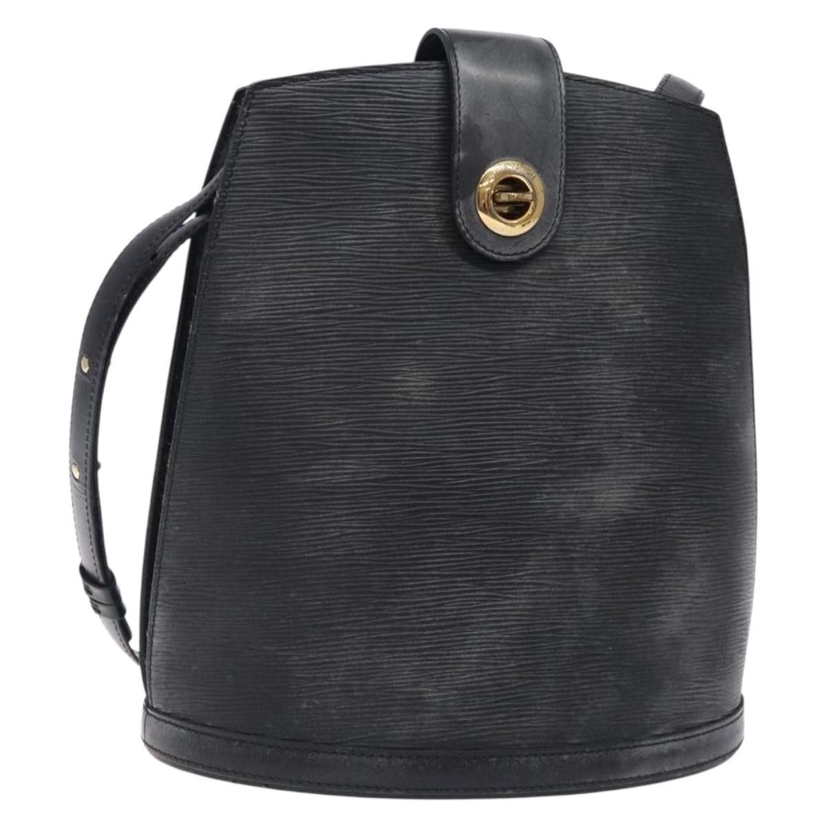 Louis Vuitton LOUIS VUITTON Epi Cluny Shoulder Bag Black M52252 Size ONE SIZE - 1 Thumbnail