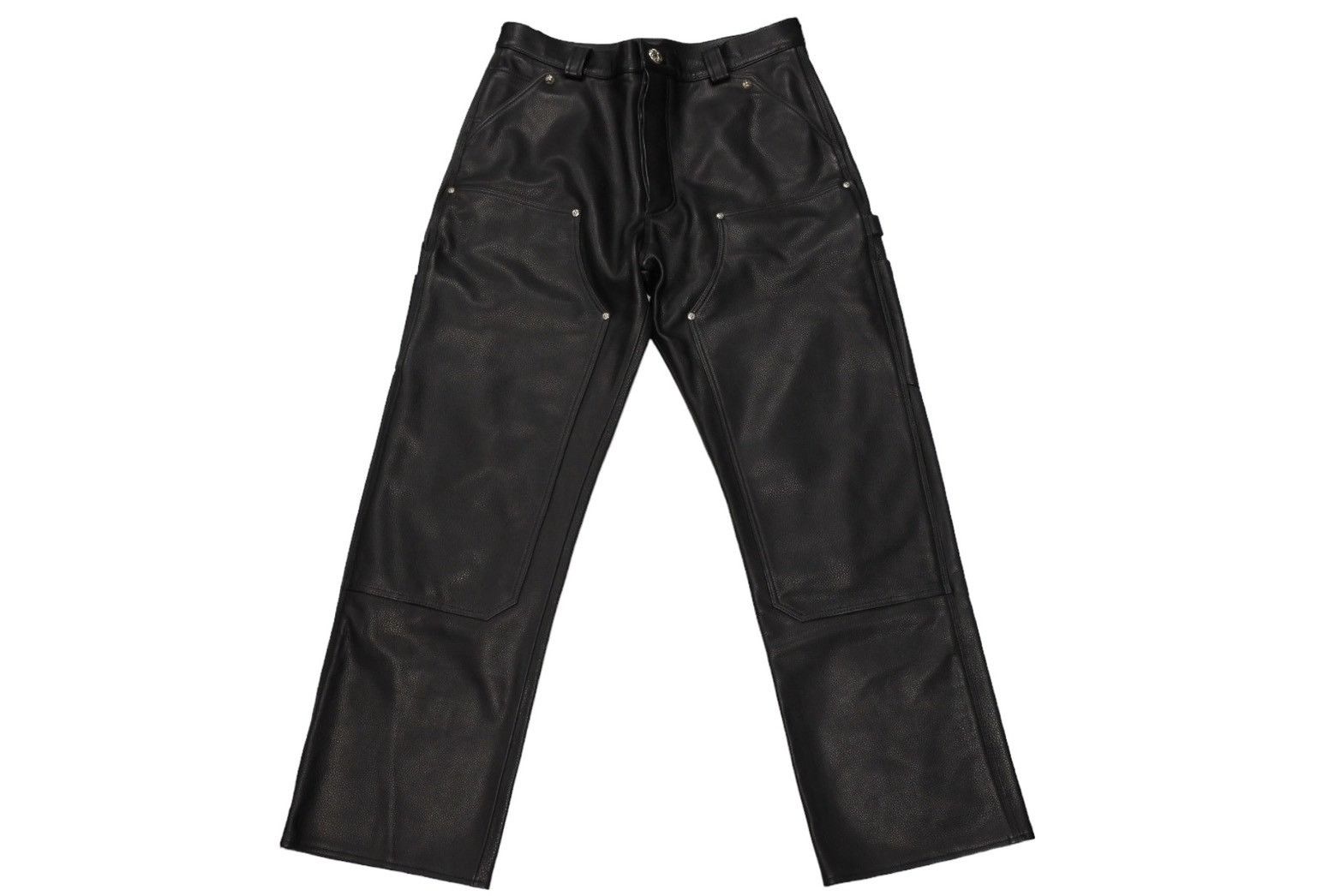 Leather Carpenter Pants
