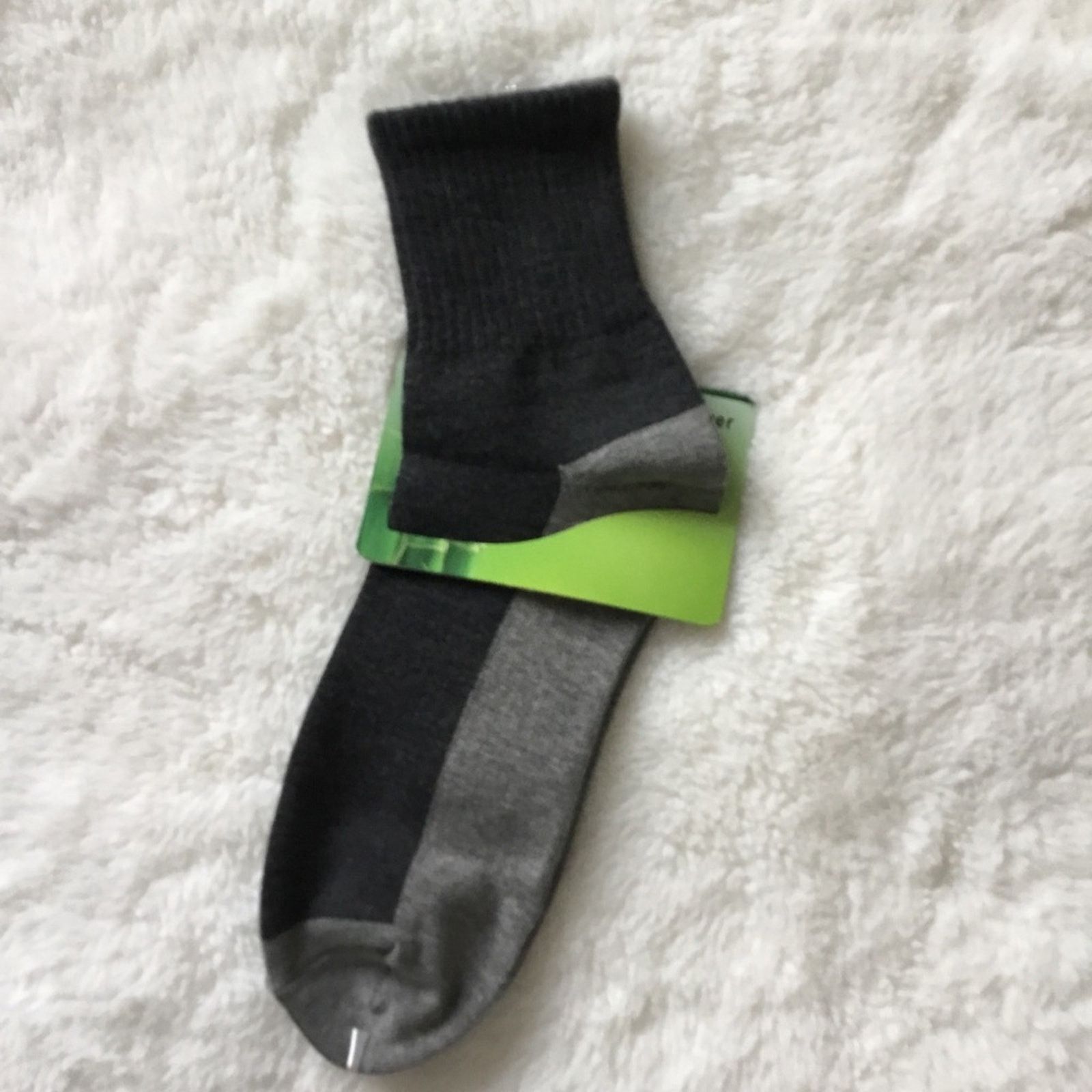 Other Men Black & Gray Bamboo Charcoal Anti-odor Socks Size ONE SIZE - 3 Thumbnail