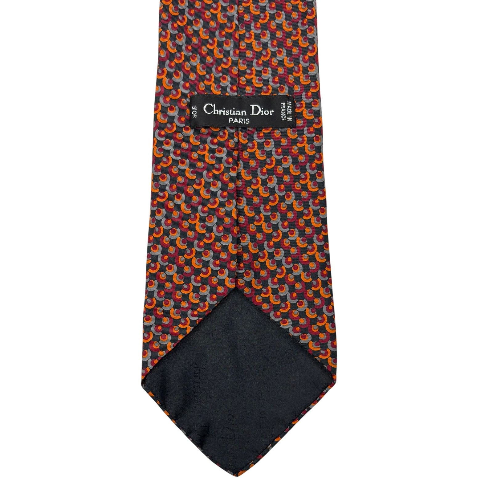 Christian Dior Monsieur Christian Dior Abstract Pattern Tie Size ONE SIZE - 4 Thumbnail