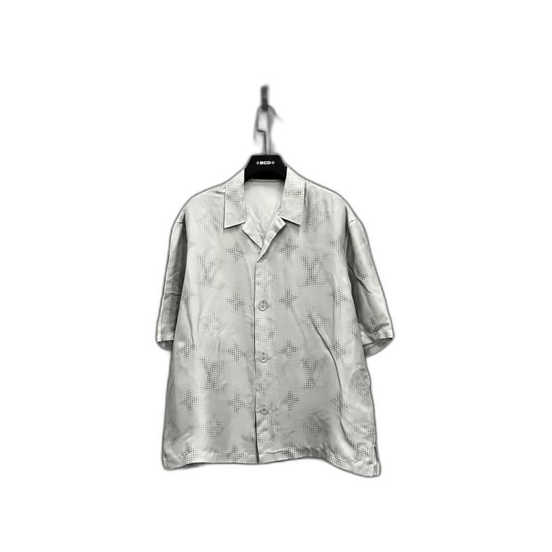 Louis Vuitton Louis Vuitton Mosaic Logo Short Sleeve Shirt Size US XL / EU 56 / 4 - 1 Thumbnail