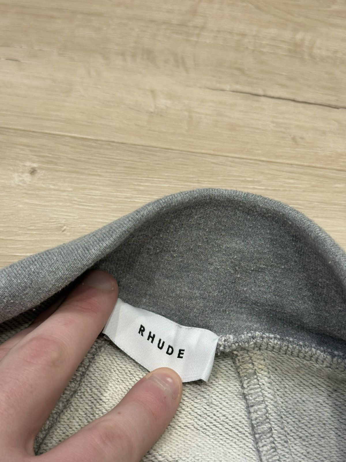 Rhude Rhude Classic Logo Quarter Zip Sweatshirt Size US XL / EU 56 / 4 - 13 Thumbnail