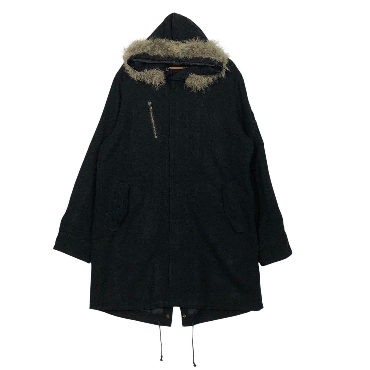 Japanese Brand 🔥VINTAGE PARKA JACKET SUNNY CLOUDS MINK FUR HOODIE Size US M / EU 48-50 / 2 - 3 Thumbnail