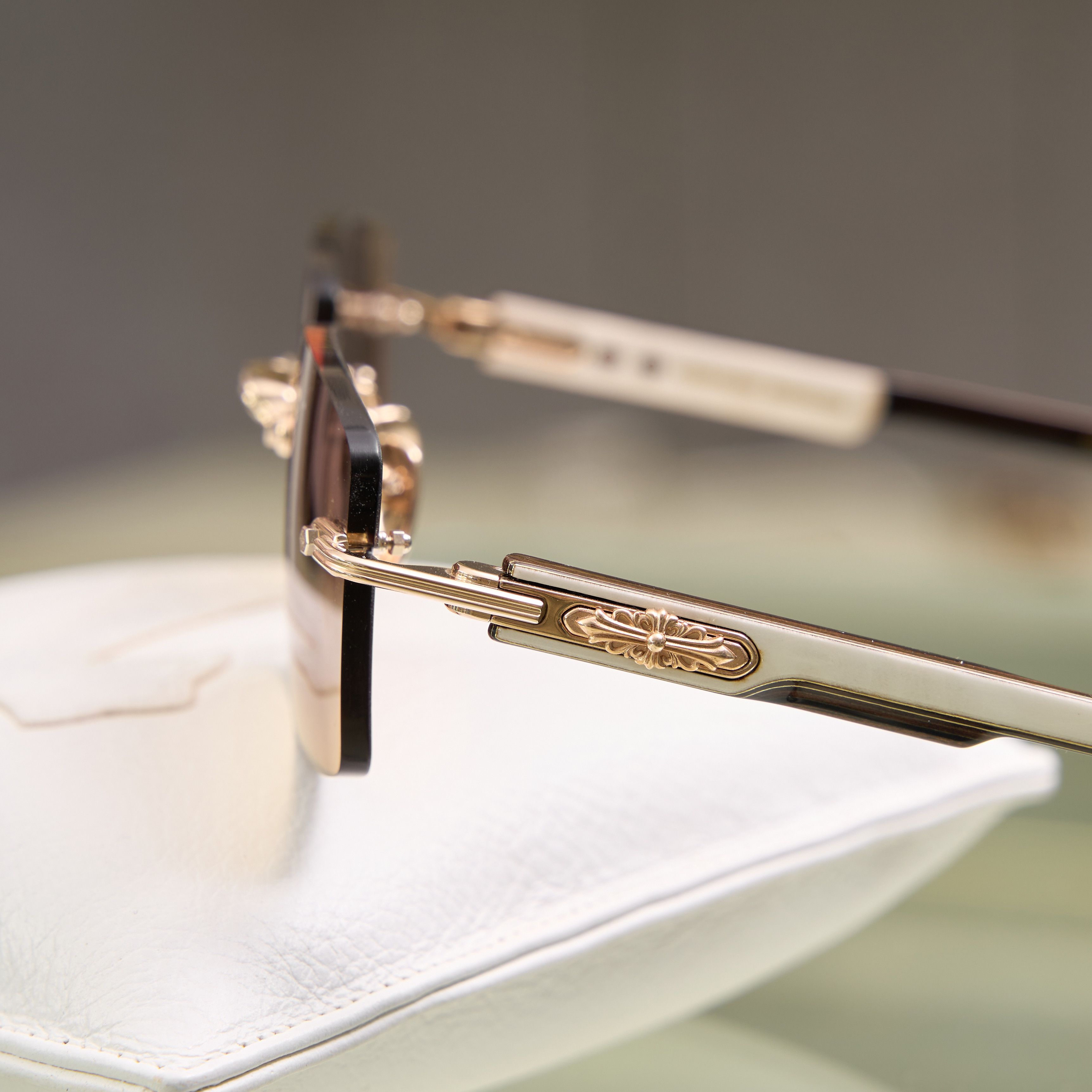 Chrome Hearts CHROME HEARTS DEEP II Gold Plated /White Ebony-Piano Varnish Size ONE SIZE - 3 Thumbnail