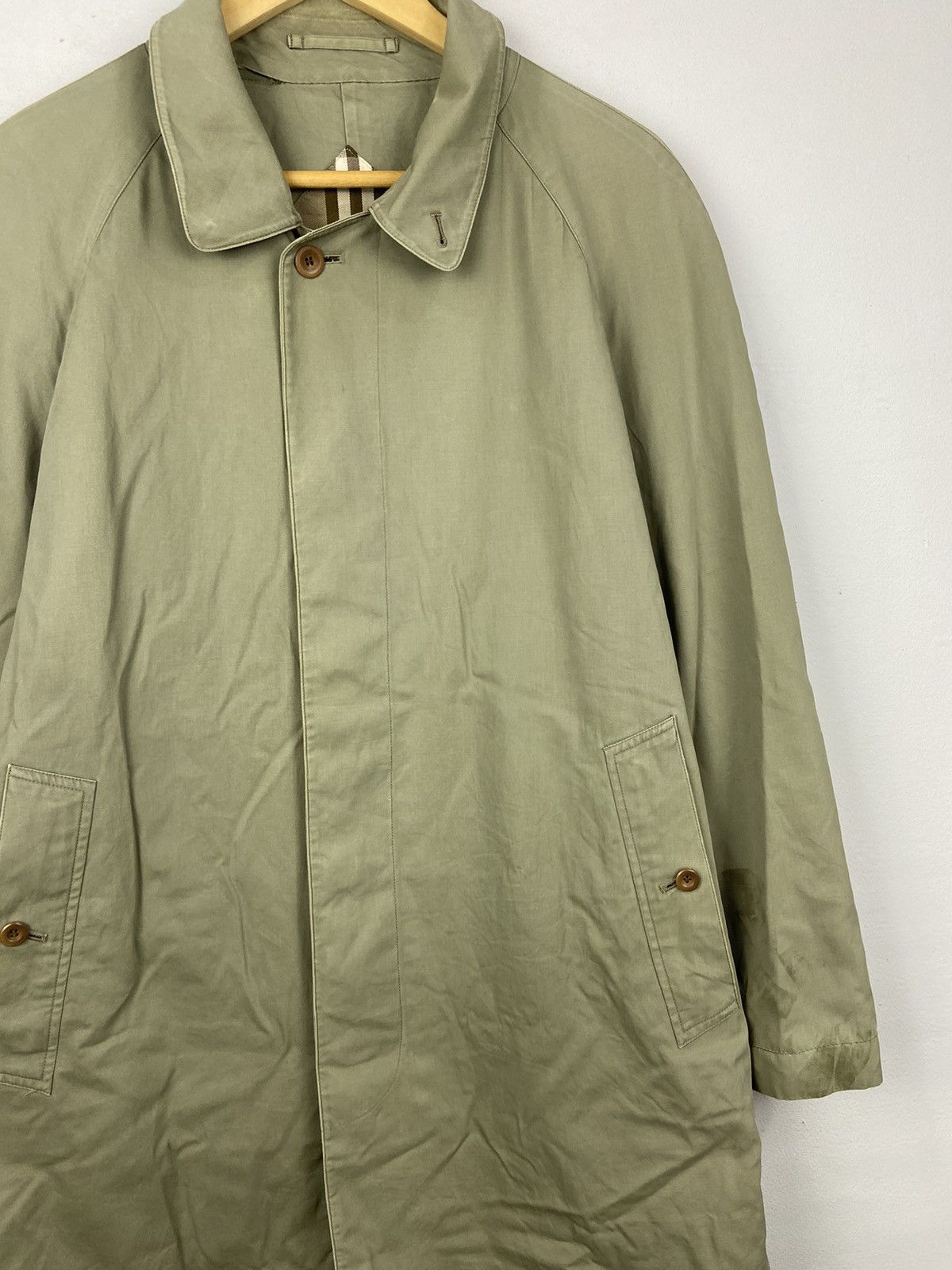 Burberry × Other Vintage Burberrys Trench Coat Jacket Size L / US 10 / IT 46 - 2 Thumbnail