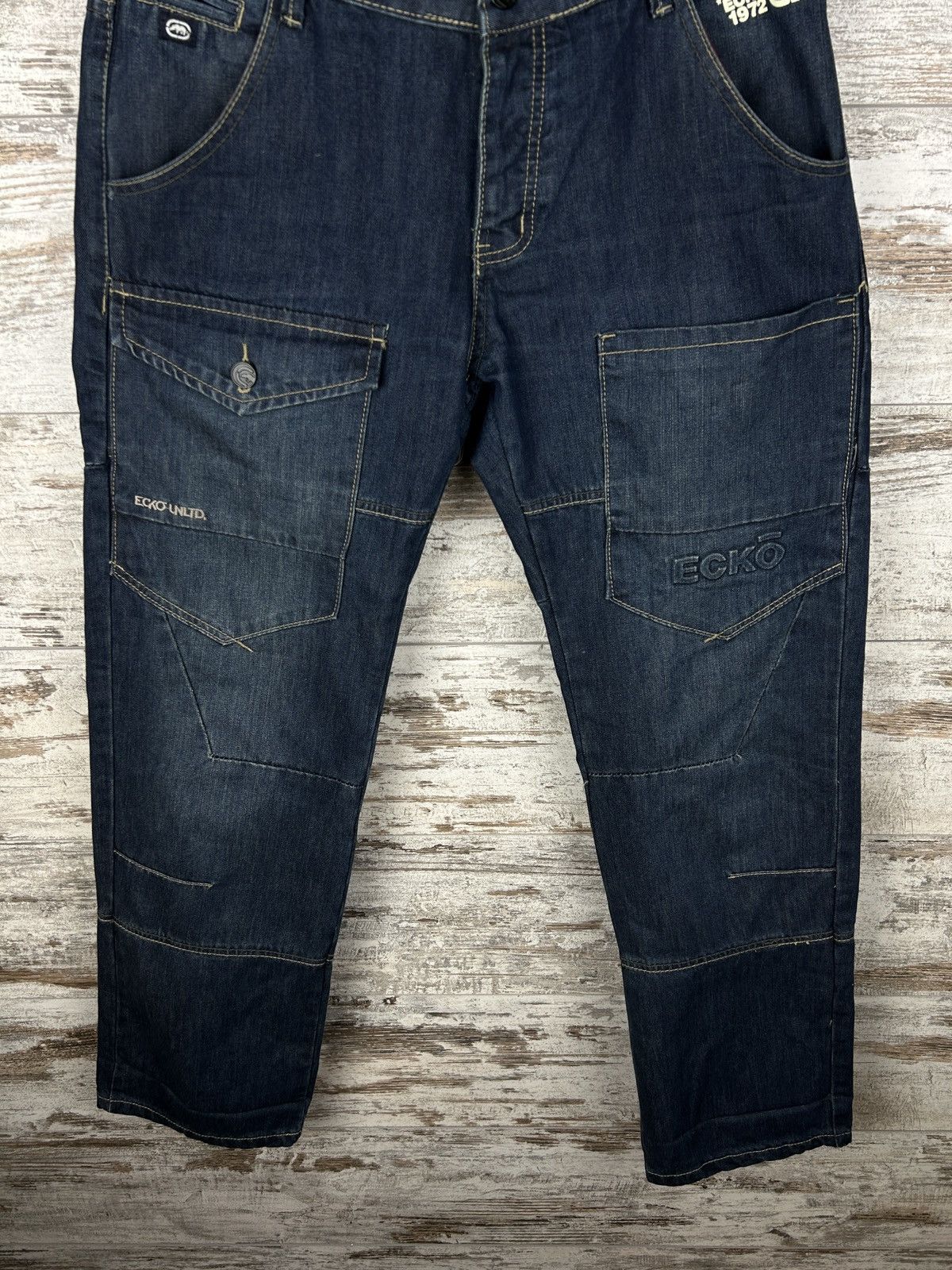 Ecko Unltd. × Vintage Mens Vintage Ecko Unltd. jeans y2k rare denim pants rap 90s Size US 32 / EU 48 - 3 Thumbnail