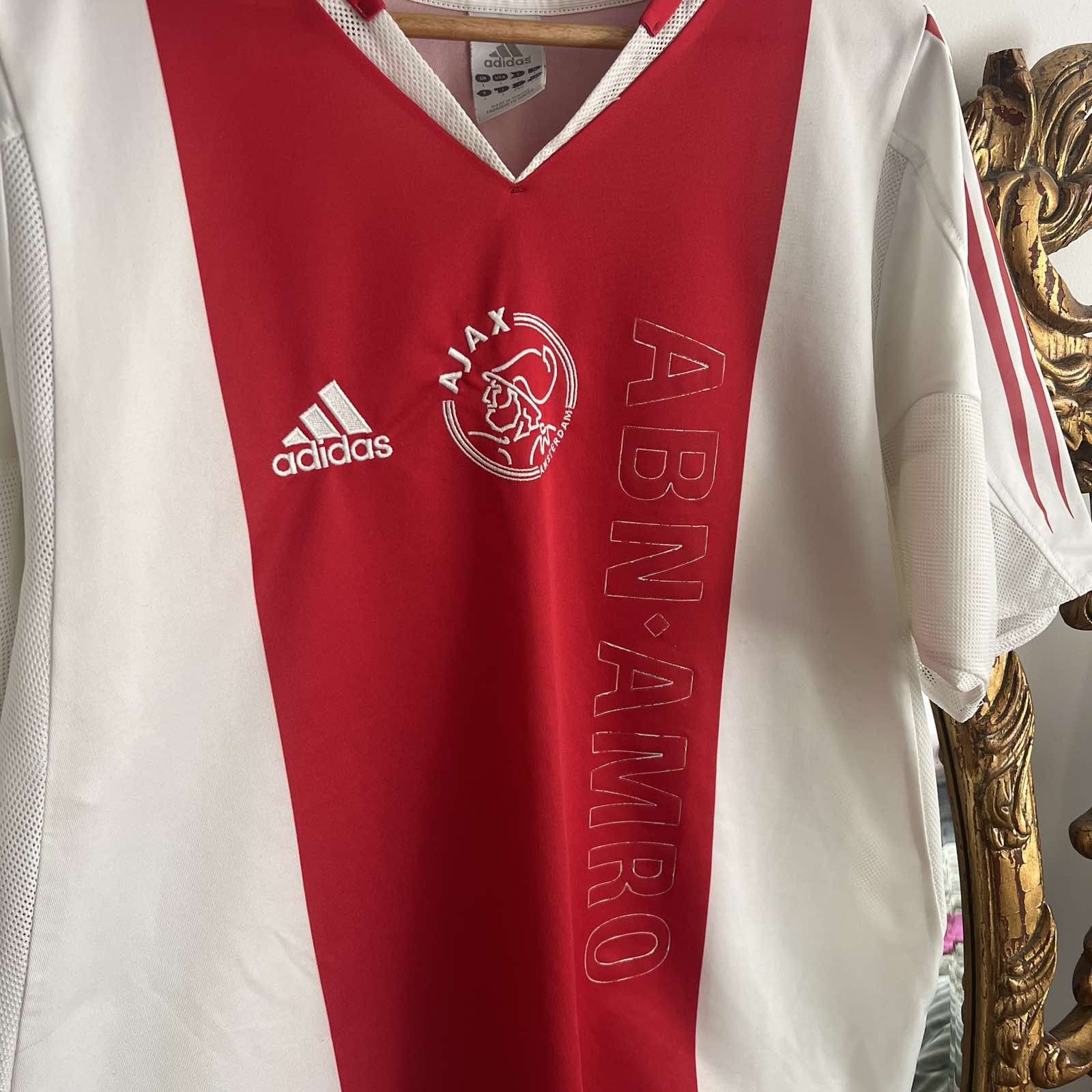 Adidas Adidas Ajax Amsterdam 2003-04 Home Soccer Jersey Kit Size US L / EU 52-54 / 3 - 4 Thumbnail