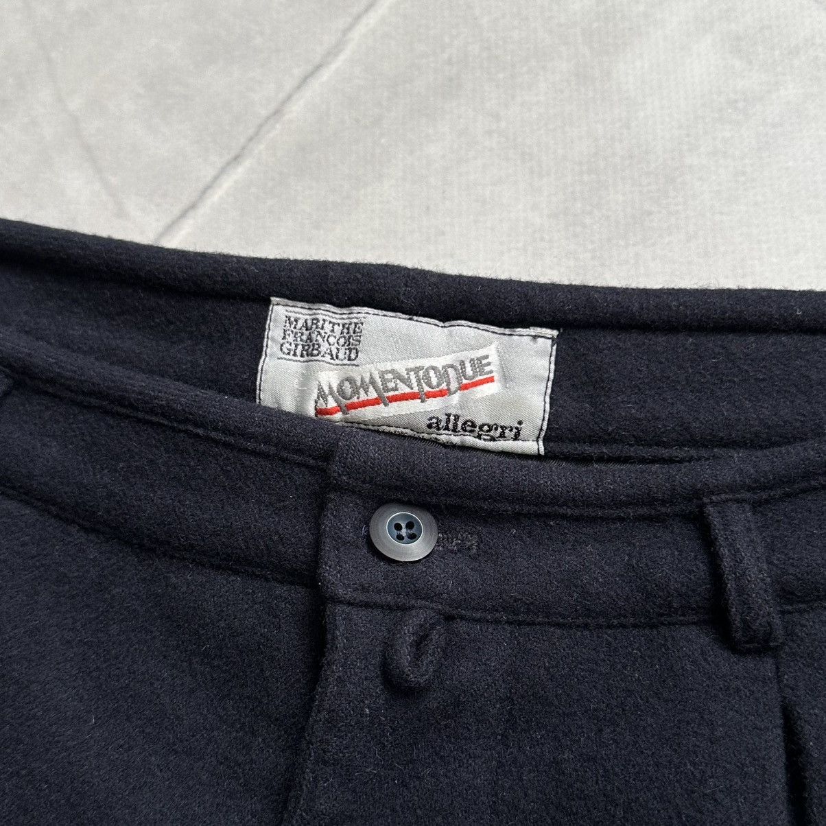 Avirex × Marithe + Francois Girbaud 80s Marithe Francois Girbaud Momento Due Allegri Wool Pants Size US 32 / EU 48 - 3 Thumbnail