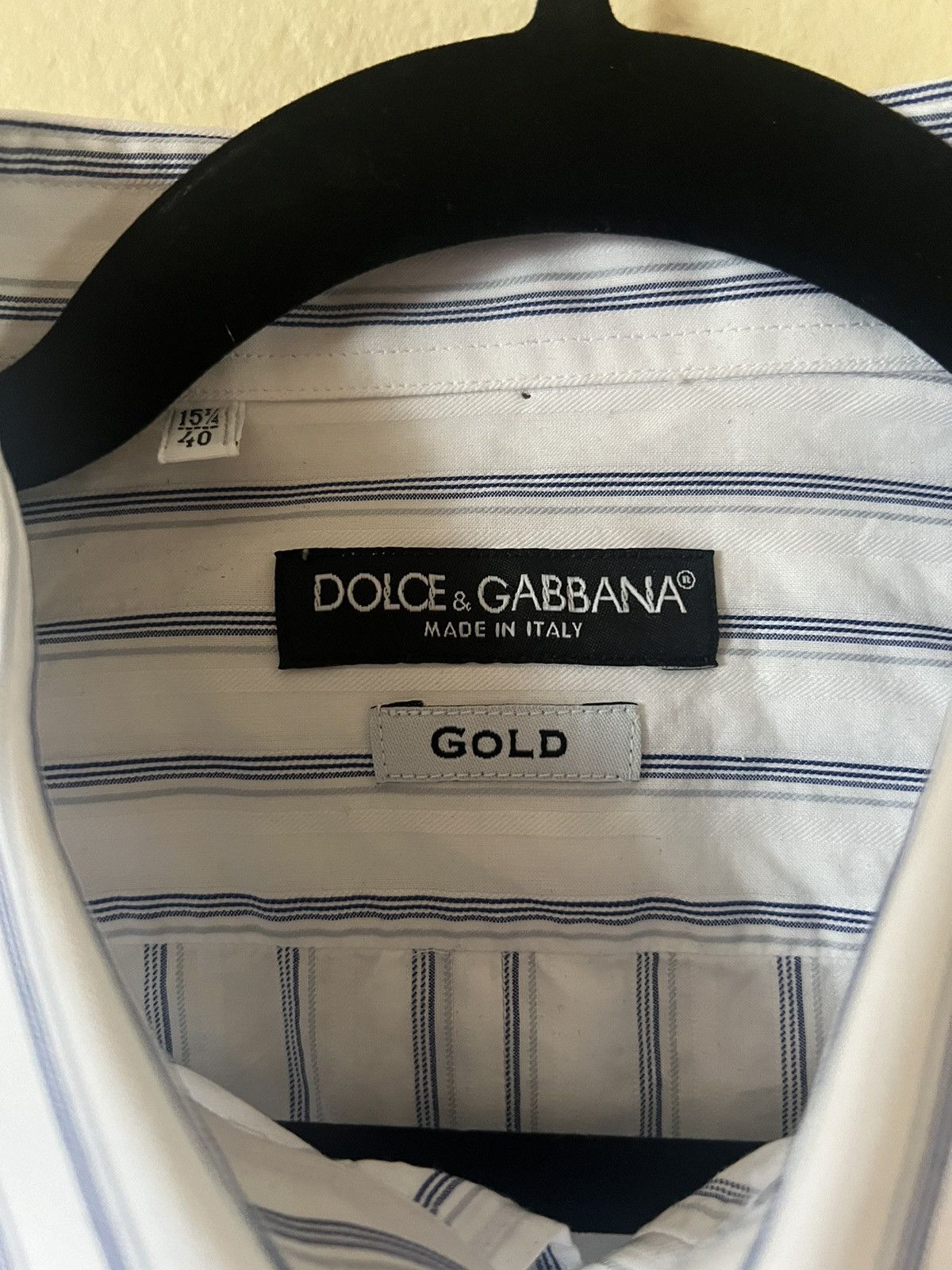 Dolce & Gabbana Dolce & Gabbana Striped Button Down Size US L / EU 52-54 / 3 - 3 Thumbnail