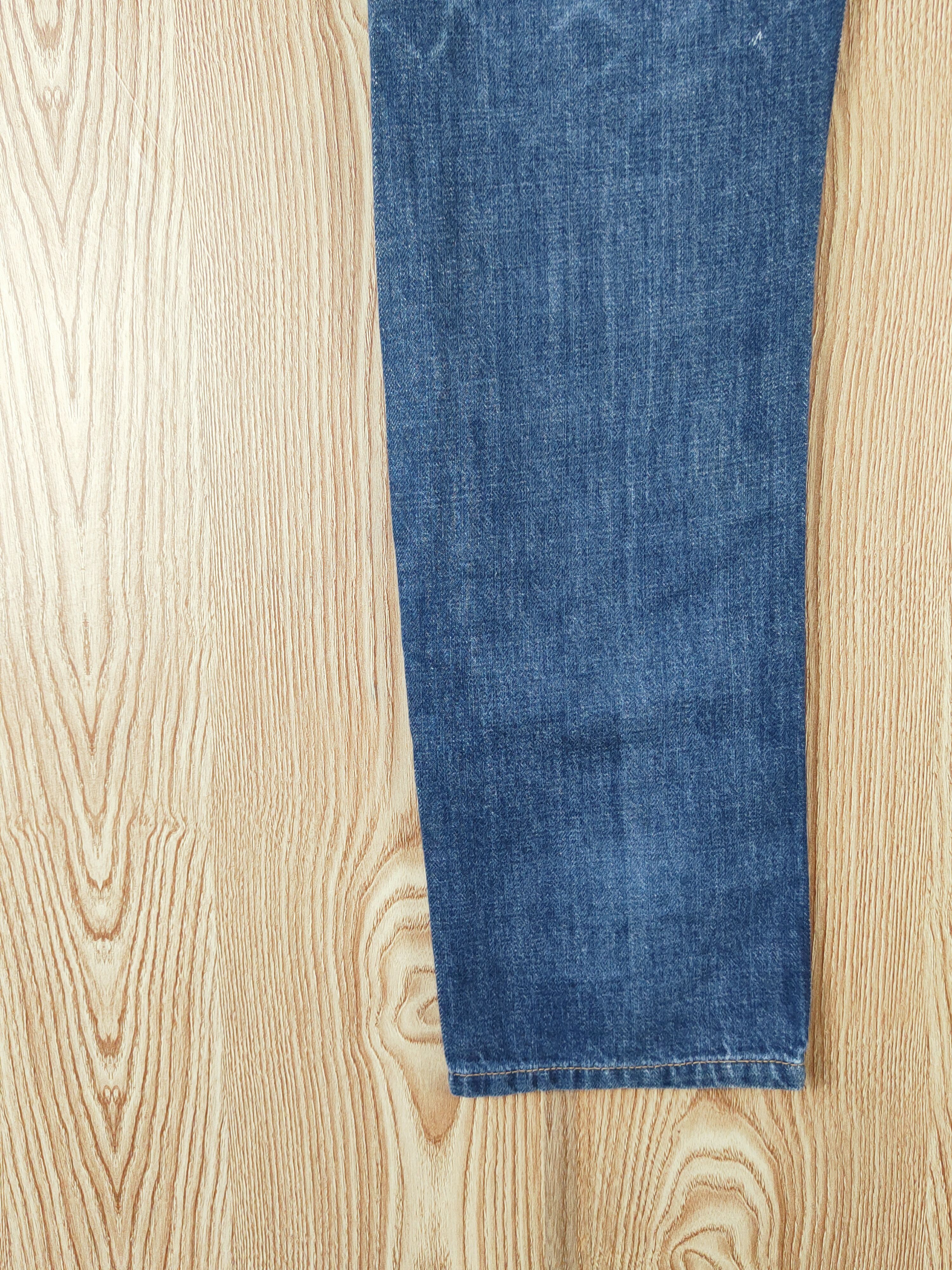 Issey Miyake Tsumori Chisato Blue Distressed Ripped Jeans #W379 Size 30" / US 8 / IT 44 - 10 Thumbnail
