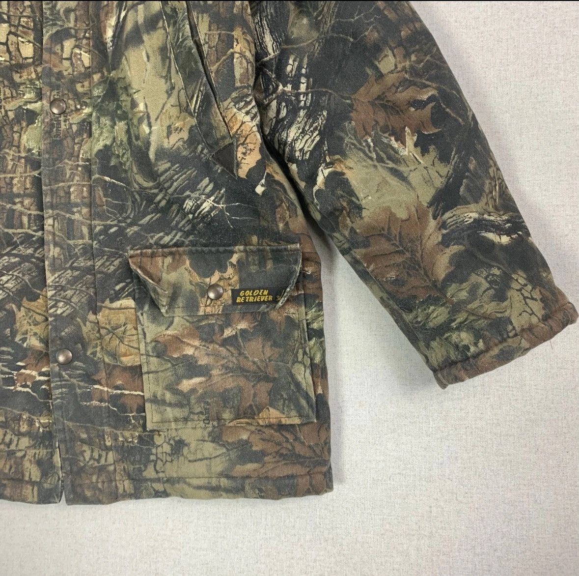 Realtree Vintage Real Tree Camo Canvas Jacket Golden Retriever Size US S / EU 44-46 / 1 - 5 Thumbnail