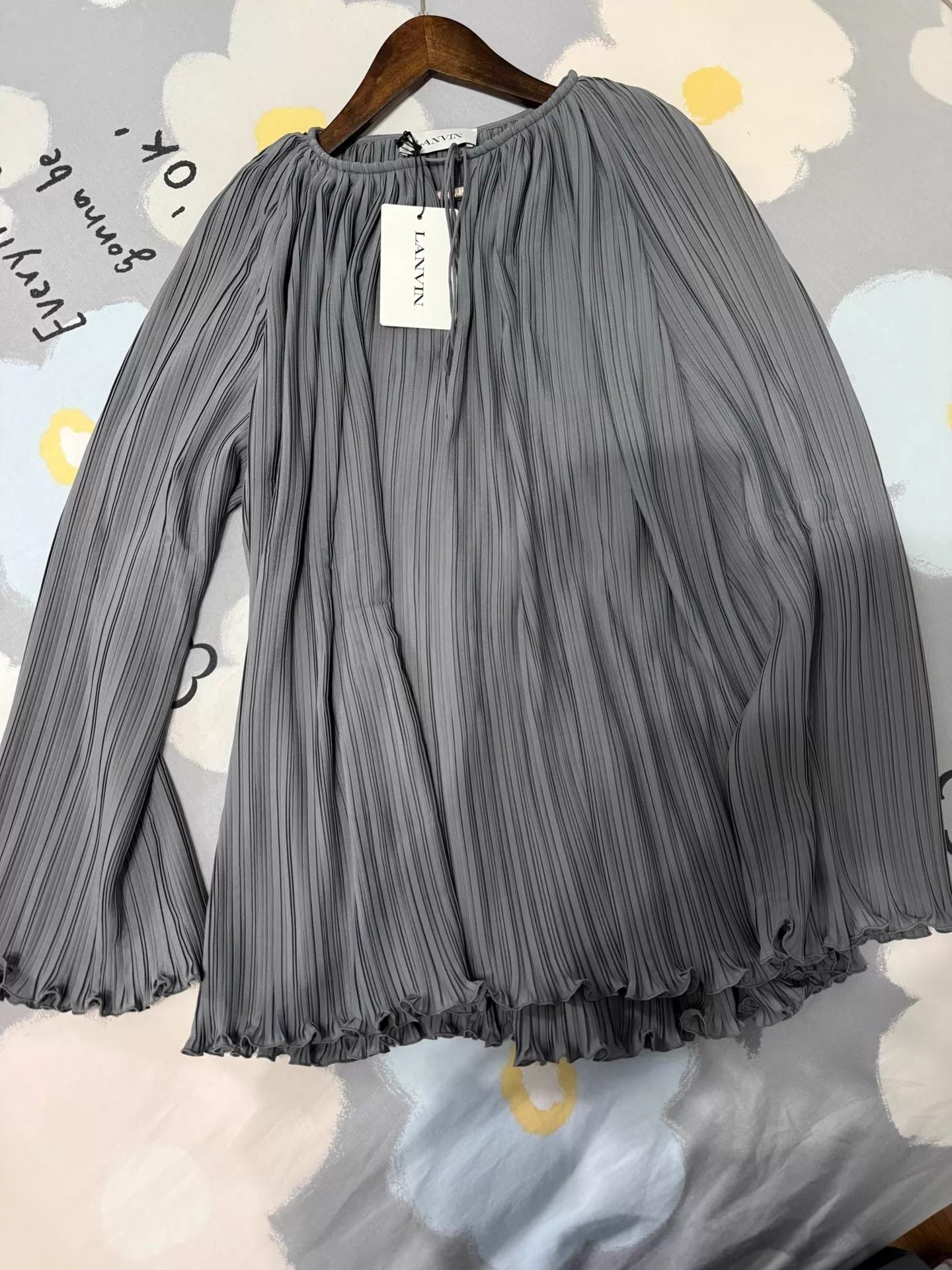 Lanvin LANVIN Classic Bud Series Drawstring Shirt Size XS / US 0-2 / IT 36-38 - 4 Thumbnail