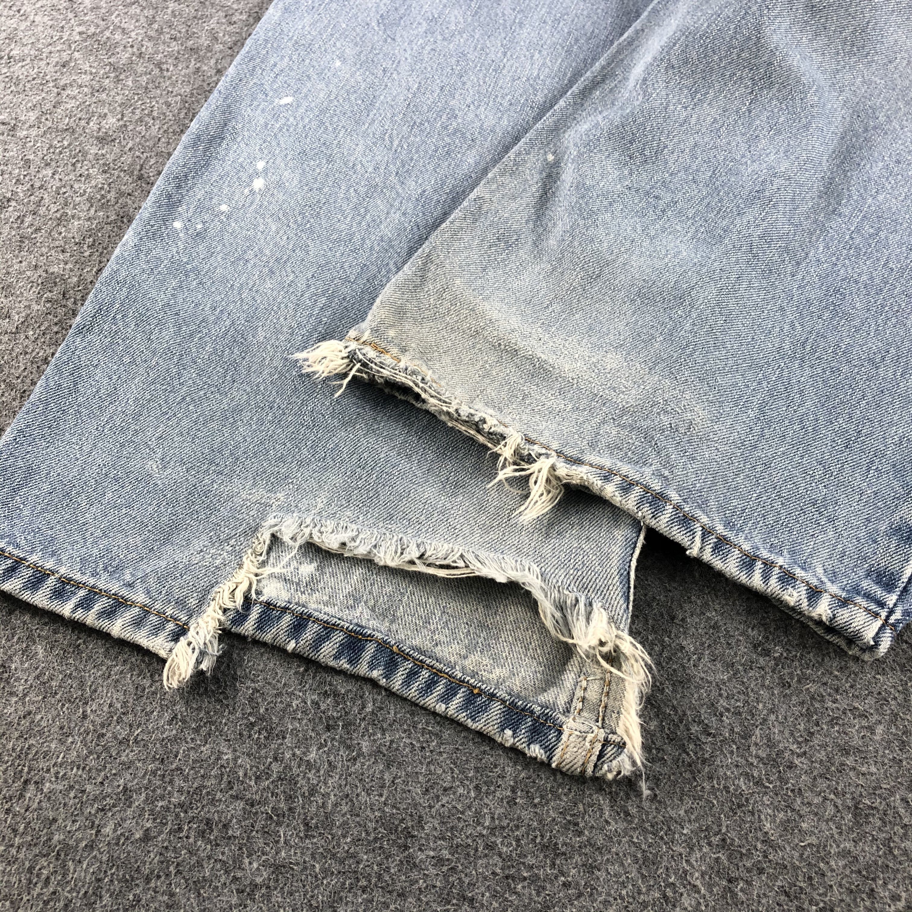 Levi's Vintage Levis 550 Light Wash Jeans-J1291 Size US 43 - 6 Thumbnail