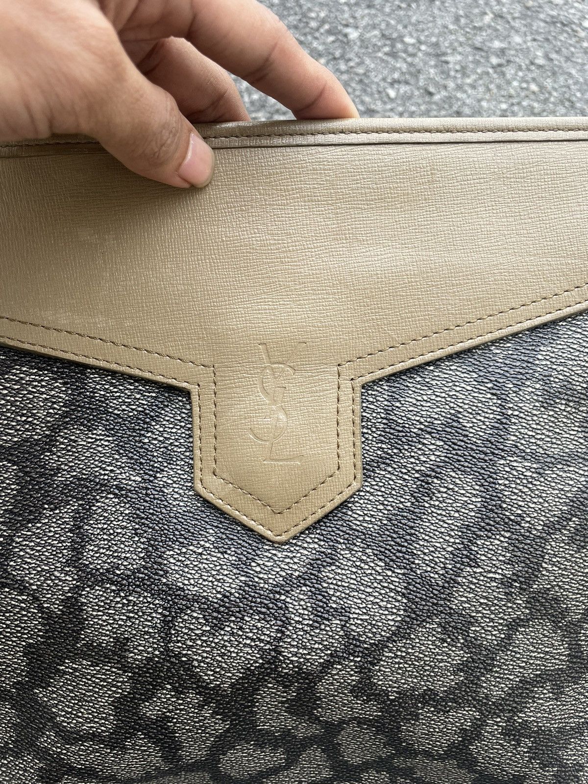 Yves Saint Laurent Yves Saint Laurent Leather Clutchbag Size ONE SIZE - 2 Thumbnail