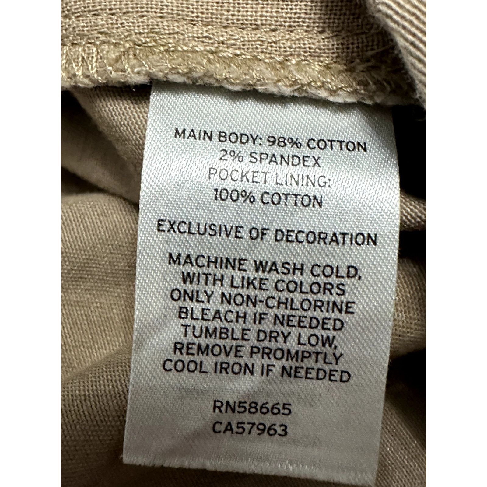 Other Abound Shorts Cargo Drawstring Elastic Tan/Khaki Men's L NWT Size US 34 / EU 50 - 9 Thumbnail