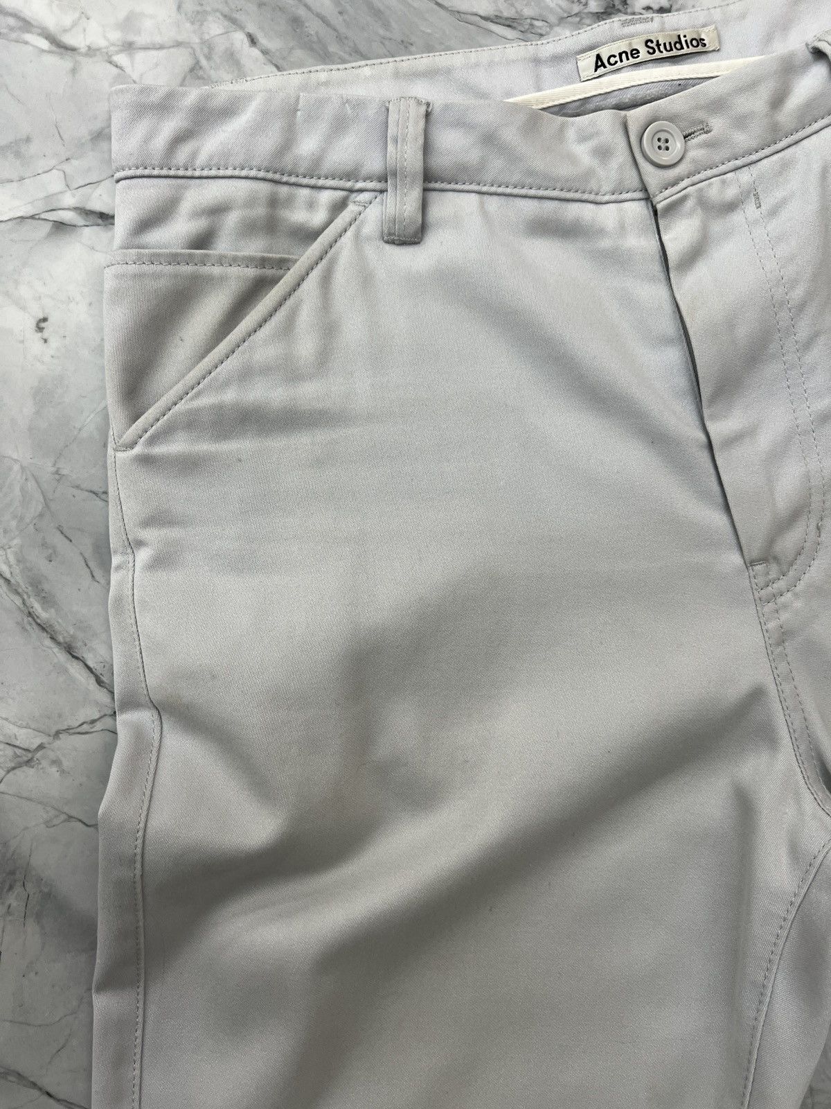 Acne Studios Acne Studios Straight Wide Chino Size US 33 - 9 Thumbnail