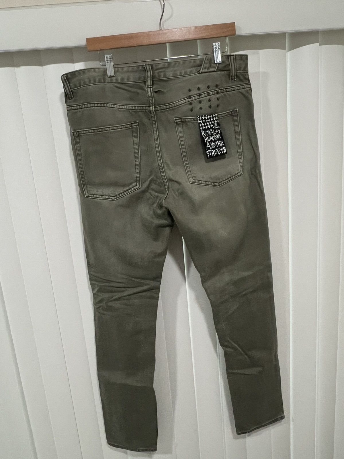 Ksubi Ksubi Chitch Denim Faded Green Size US 34 / EU 50 - 4 Thumbnail
