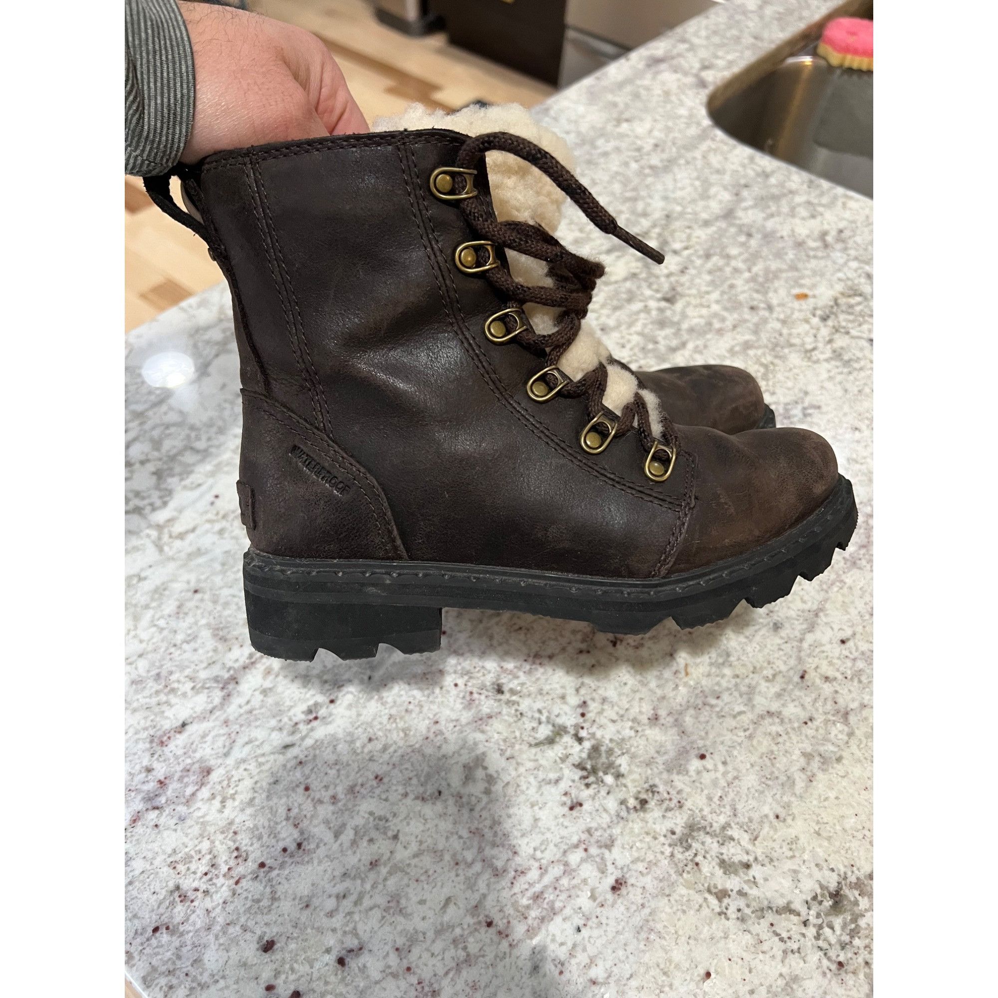 SOREL Sorel Women's Lennox Lace Cozy Boot - Rain - Waterproof - Si Size US 6 / IT 36 - 3 Thumbnail