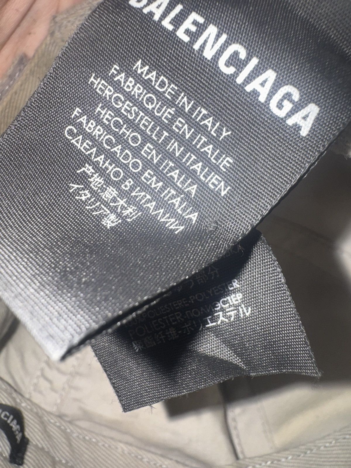 Balenciaga Balenciaga Grey Hat Size ONE SIZE - 8 Thumbnail
