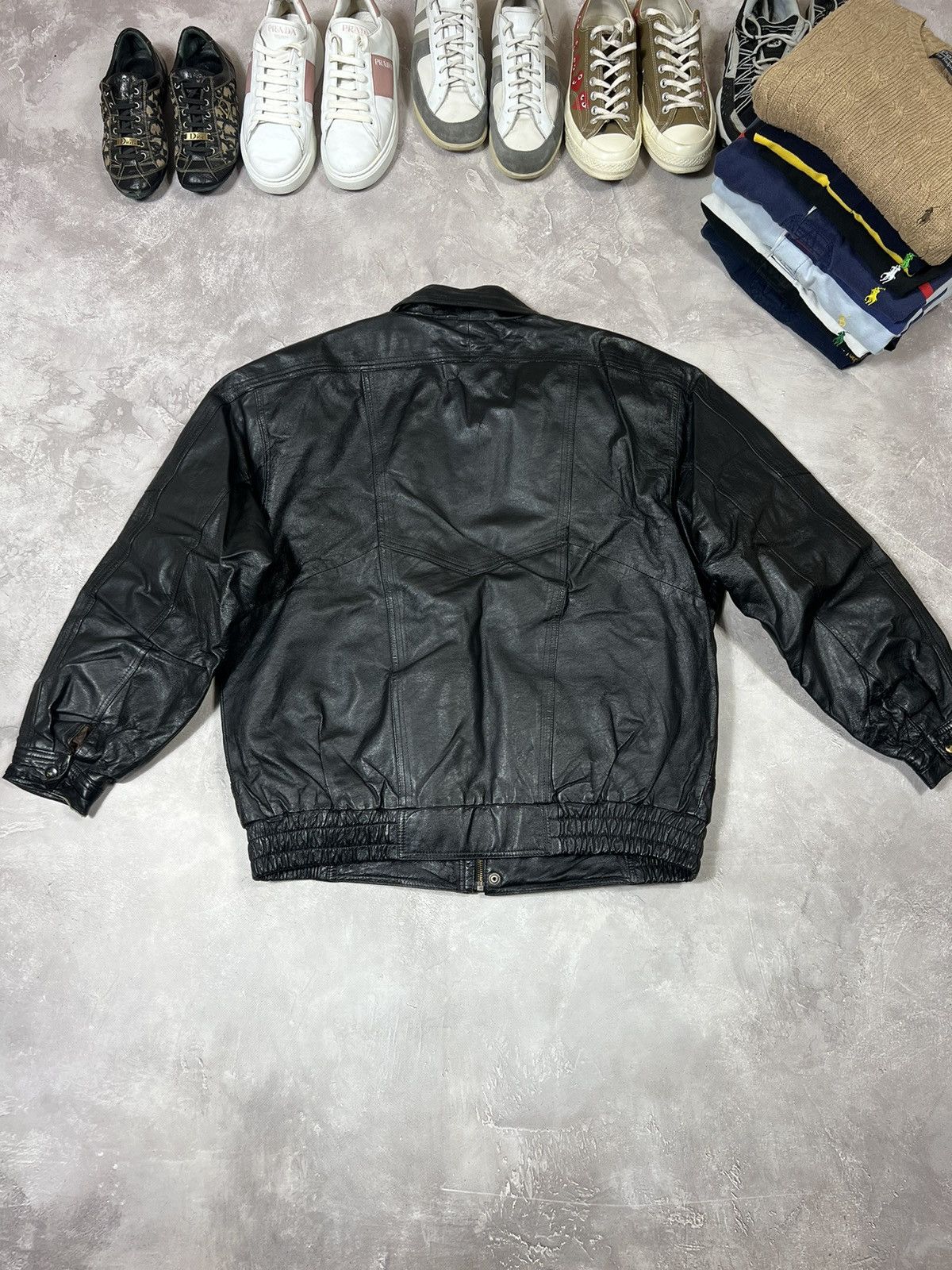 Vintage Vintage Y2k Leather Jacket Size US M / EU 48-50 / 2 - 13 Thumbnail