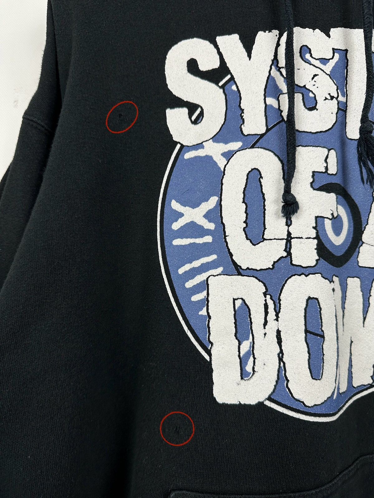 Band Tees 2005 Vintage System Of A Down Mezmerize Tour Hoodie Size US L / EU 52-54 / 3 - 10 Thumbnail