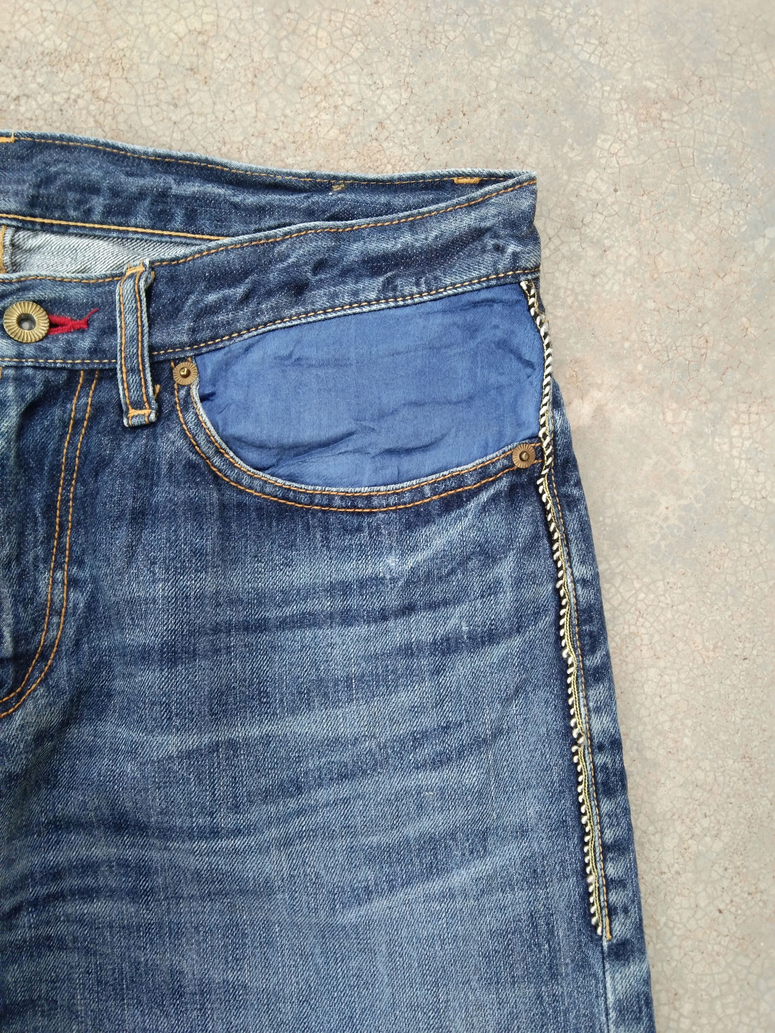 Japanese Brand × Vintage Vintage Eternal Japanese Brand Jeans Embroidered 32x32 Size US 32 / EU 48 - 7 Thumbnail