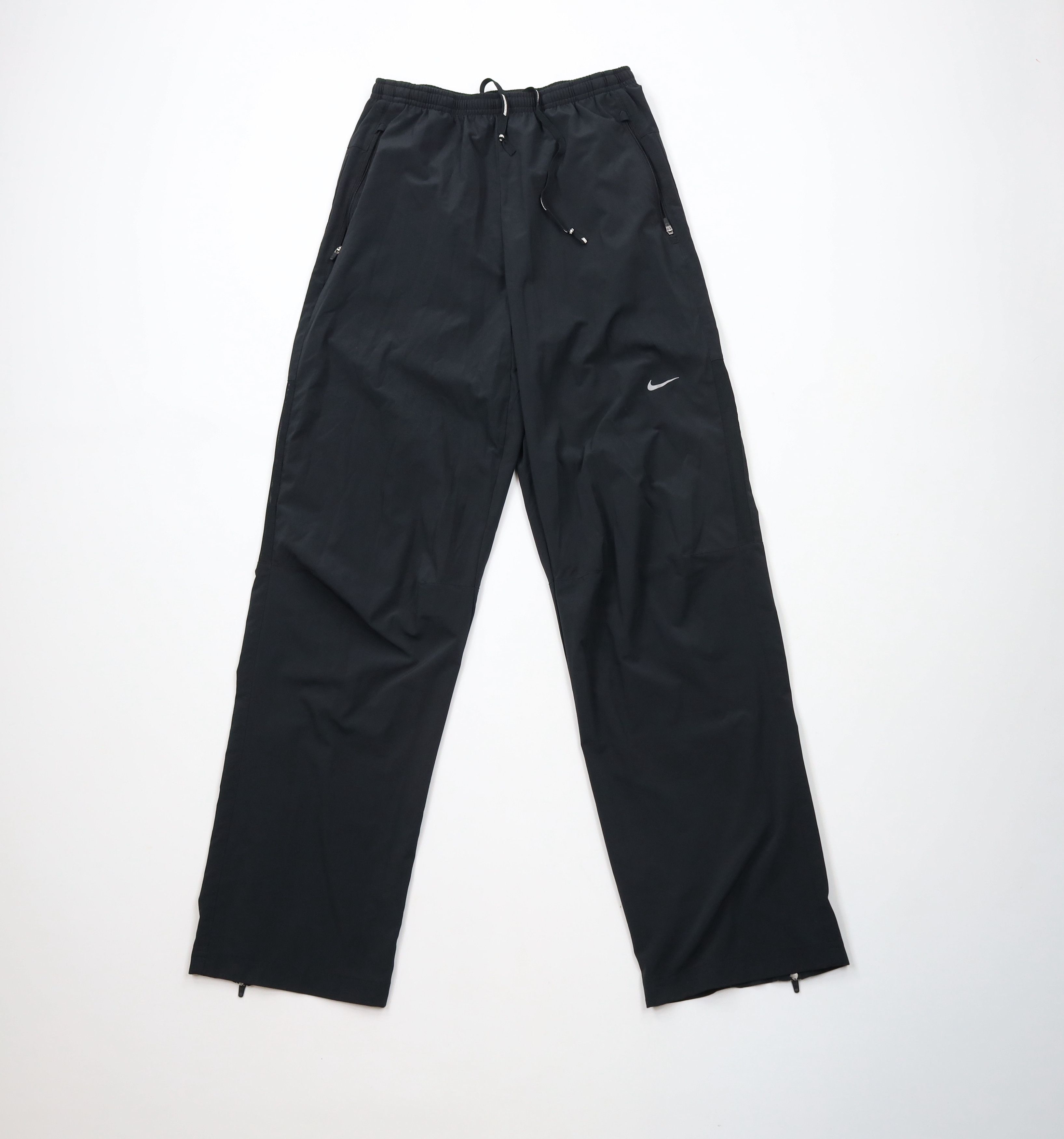 Nike × Vintage Vintage Y2K Nike Scott Reflective Mini Swoosh Wide Leg Pants Size US 32 / EU 48 - 1 Thumbnail
