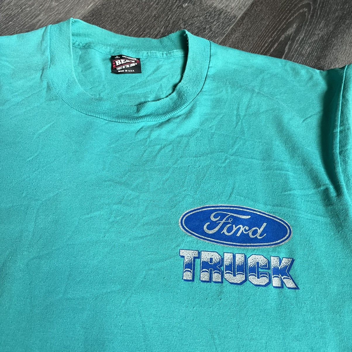 Vintage Vintage 90s Ford Pickup Truck Can’t Hide Pride Flag Logo Tee Size US L / EU 52-54 / 3 - 4 Thumbnail