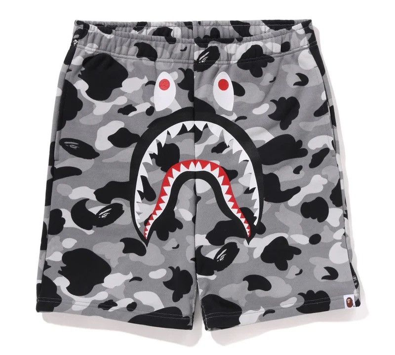 Bape Bape Camo Shark Shorts Size ONE SIZE - 1 Thumbnail
