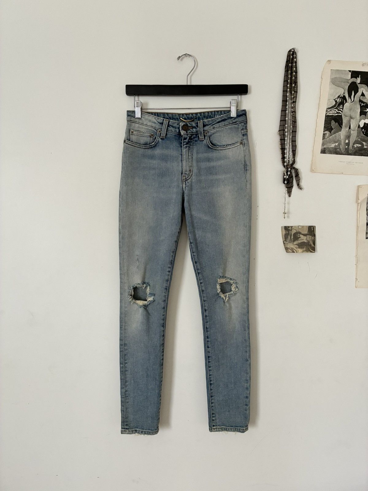 Saint Laurent Paris Saint Laurent Paris 2015 D05 Denim Size US 26 / EU 42 - 1 Thumbnail