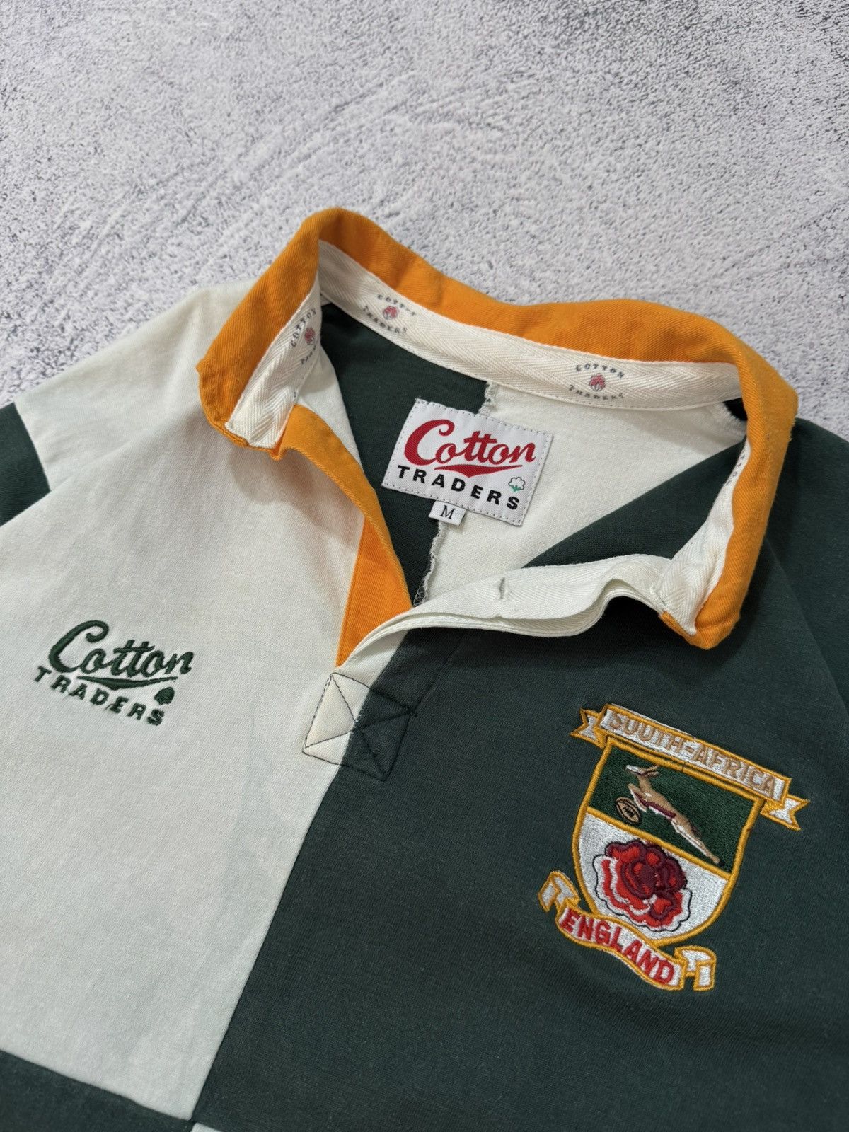 Cotton Traders Vintage Cotton Traders South Africa England Rugby Jersey Size US M / EU 48-50 / 2 - 8 Thumbnail