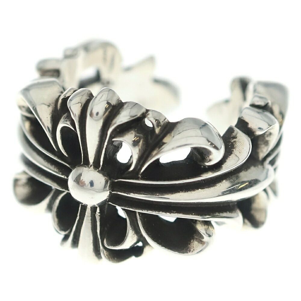 Chrome Hearts Chrome Hearts Double Floral Cross Ring Size ONE SIZE - 1 Thumbnail