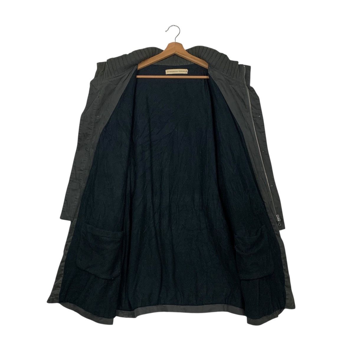 SYNGMAN CUCALA SYNGMAN CUCALA X BEAMS Faded Black Parka #2572–C116 Size US M / EU 48-50 / 2 - 12 Thumbnail