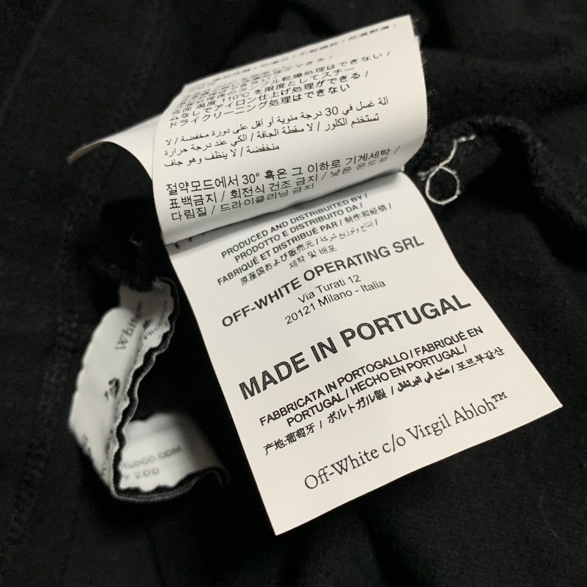 Off-White Off White Small Graffiti Arrows Black Tee Virgil Abloh Size US S / EU 44-46 / 1 - 10 Thumbnail