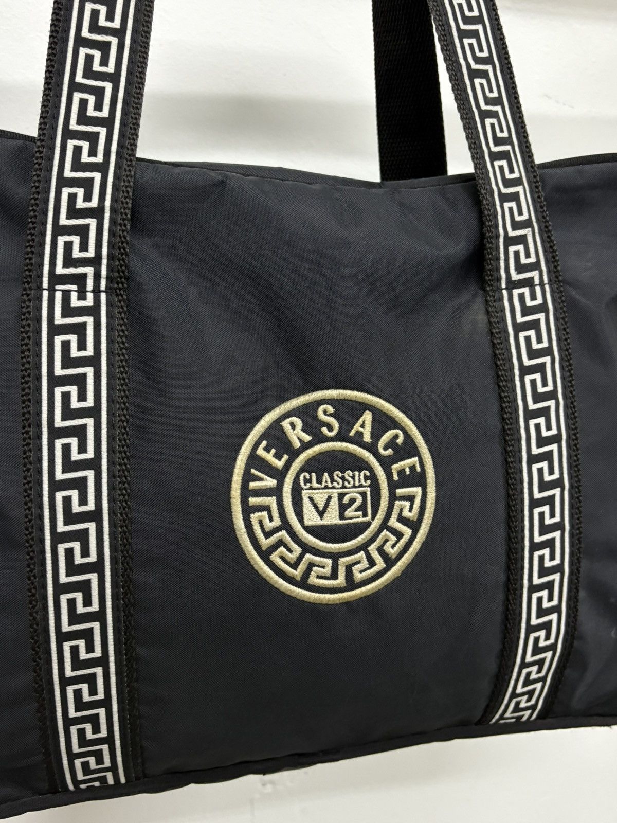 Versace Vintage Versace Classic V2 Duffel Bag travel handbag Size ONE SIZE - 2 Thumbnail