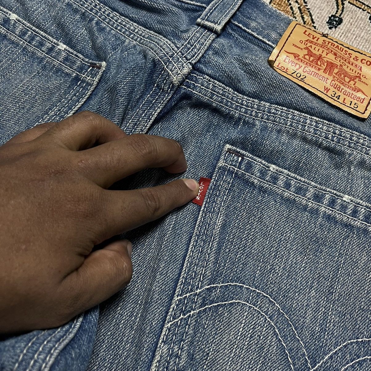 Levi's × Vintage Levi's Fatique Lot 702 Y2K Style Denim Pants Size US 34 / EU 50 - 7 Thumbnail