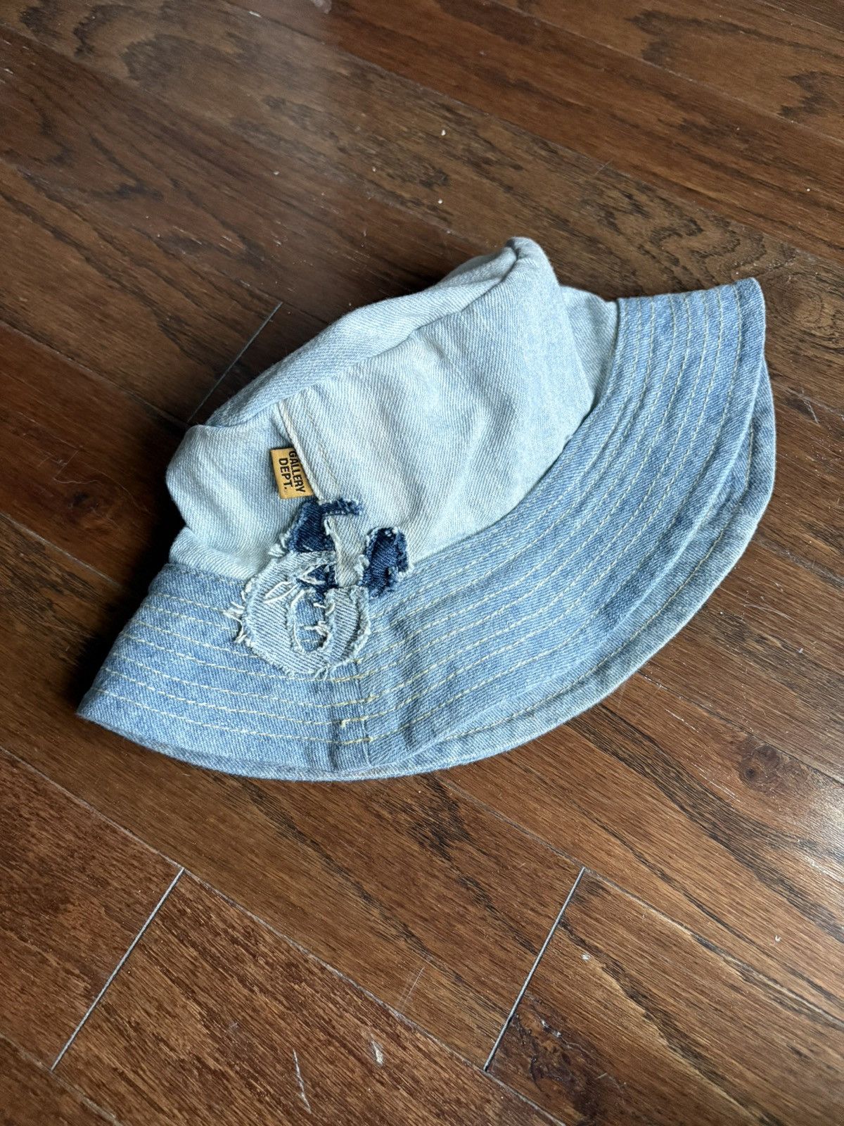Gallery Dept. Gallery Dept. Denim G Patch Bucket Hat Size ONE SIZE - 3 Thumbnail
