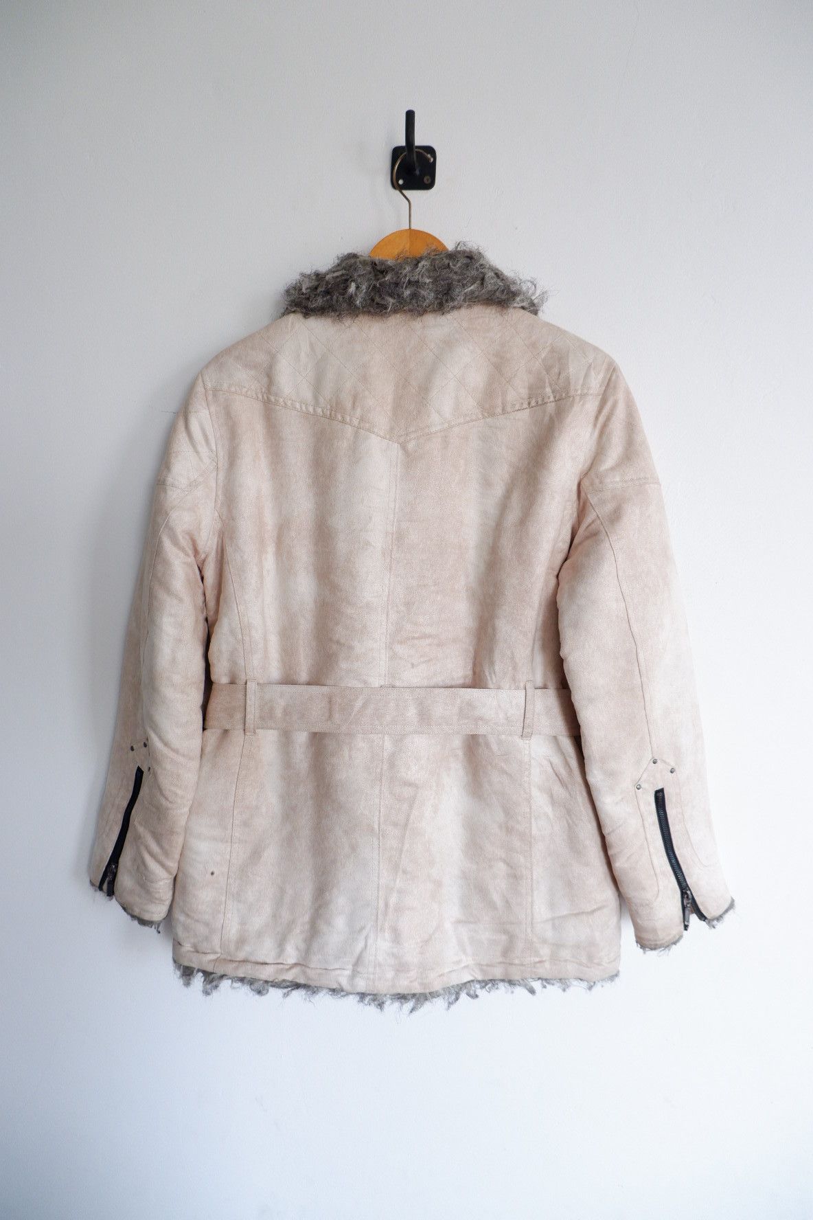 Tornado Mart 2000s-Fur Neck SIGNAL Japan Brand Sherling Jacket Size US M / EU 48-50 / 2 - 2 Thumbnail