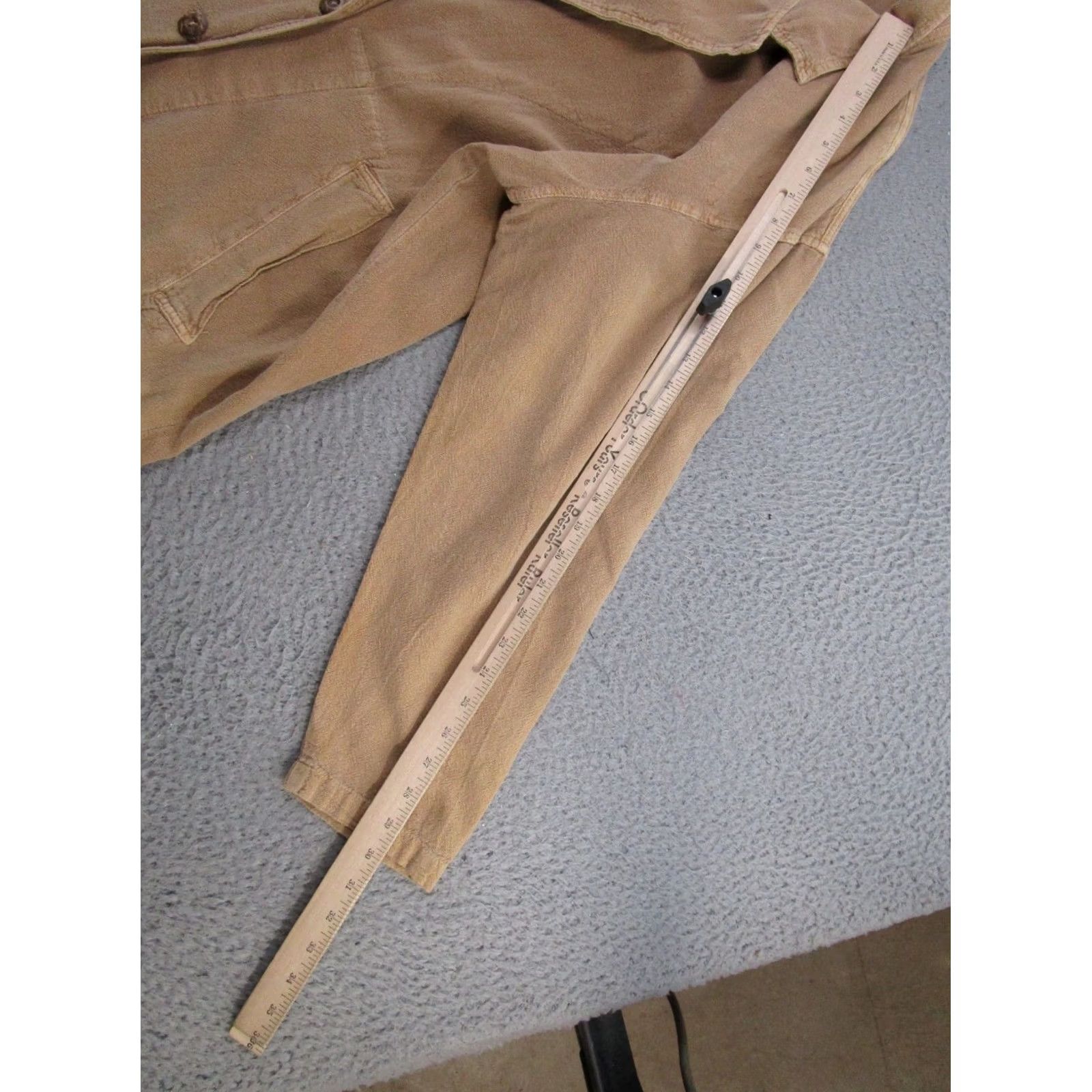 Vintage Vintage USA Cotton Duster Button Front Canvas Jacket Dress Size M Western Size M / US 6-8 / IT 42-44 - 7 Thumbnail