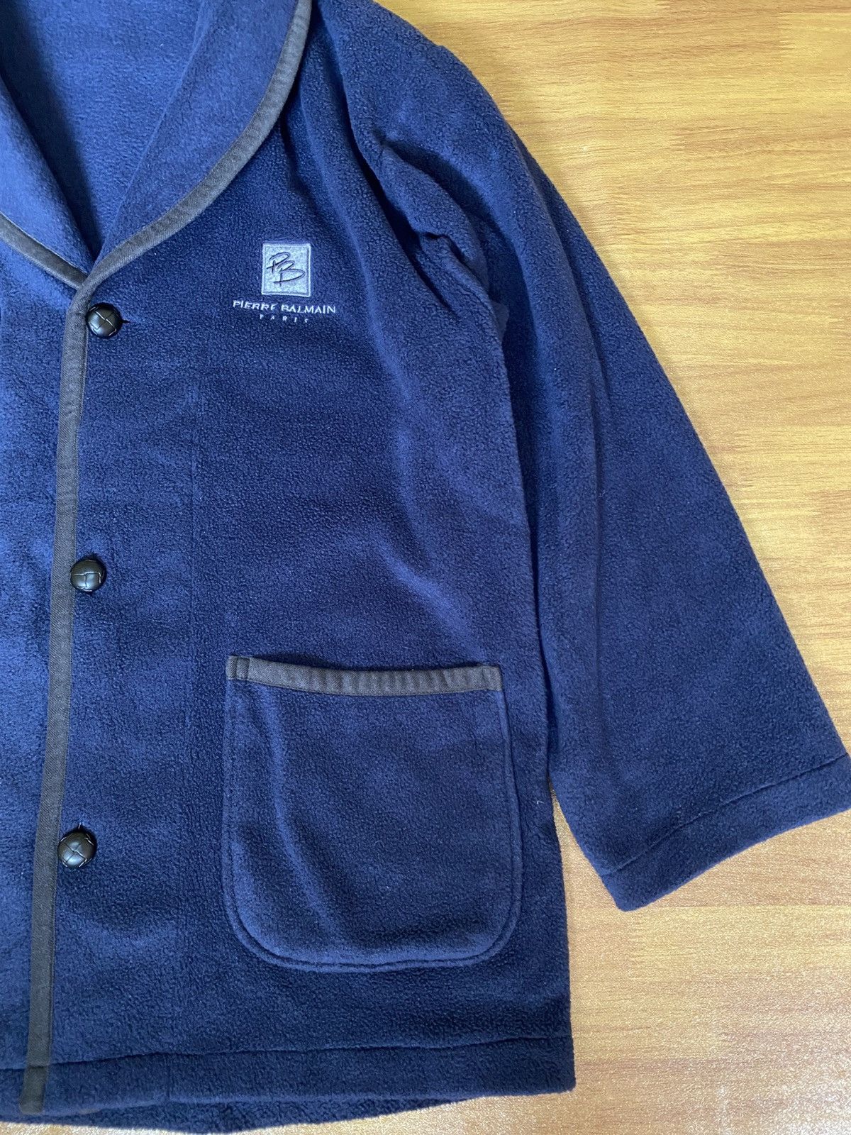 Pierre Balmain Vintage Pierre Balmain fleece cardigan Size US L / EU 52-54 / 3 - 2 Thumbnail