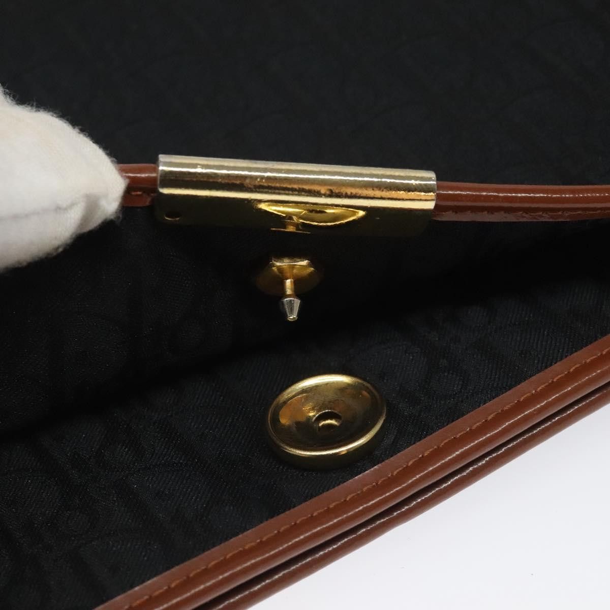 Dior DIOR Trotter Canvas Shoulder Bag Black Size ONE SIZE - 13 Thumbnail