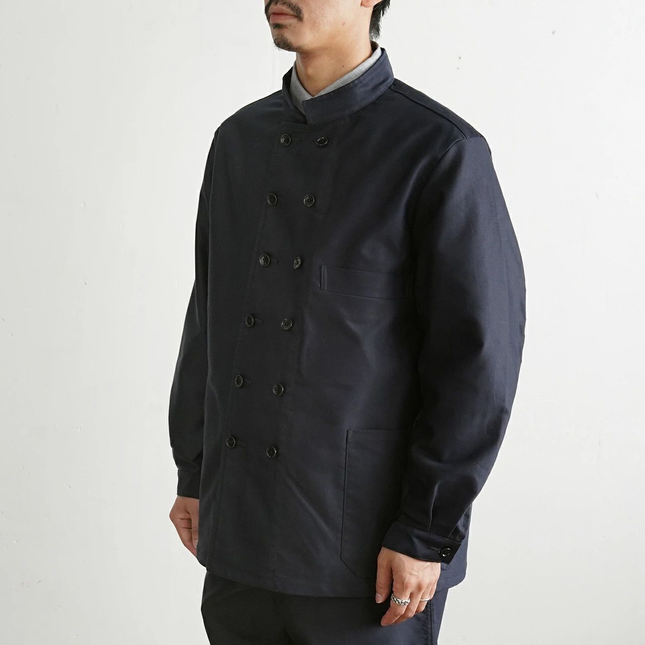 Other A Vontade Moleskin Double Breasted Jacket Size US M / EU 48-50 / 2 - 6 Thumbnail