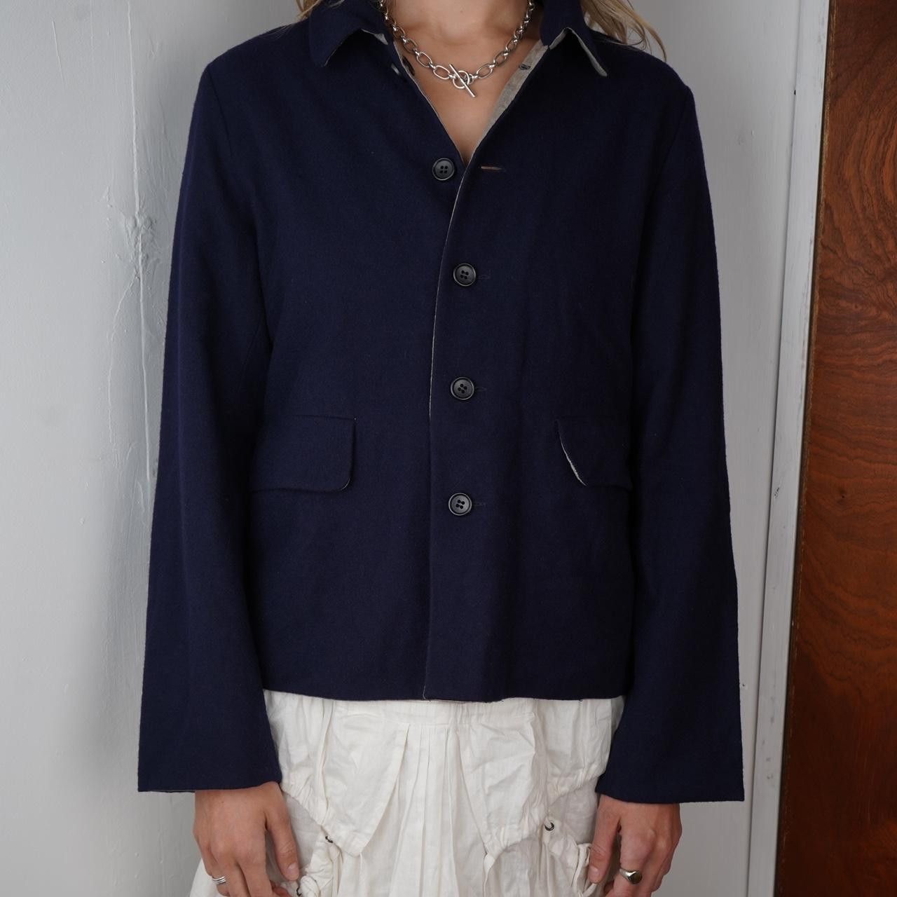 Issey Miyake Issey Miyake Hai Sporting Gear Wool Reversible Jacket Size ONE SIZE - 1 Thumbnail