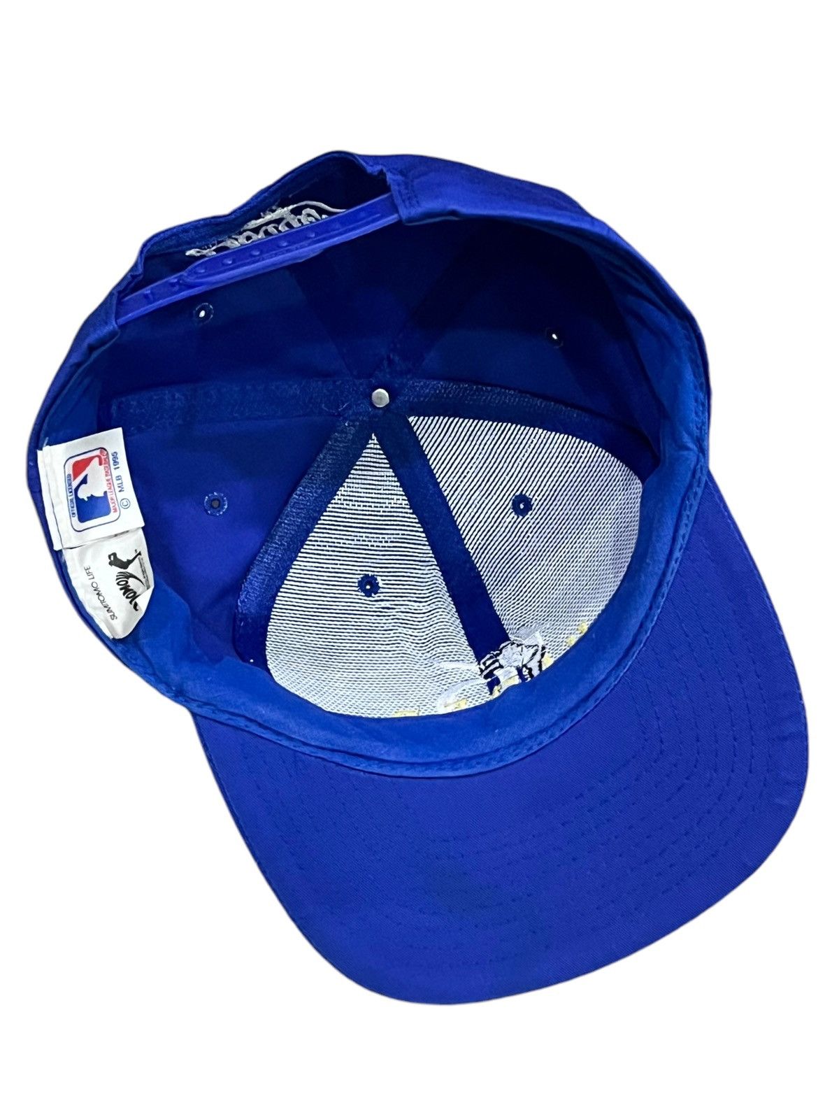 MLB 🔥VERY RARE🔥Vintage 90’s MLB DODGERS HIDEO NOMO Nissin Hat Size ONE SIZE - 6 Thumbnail